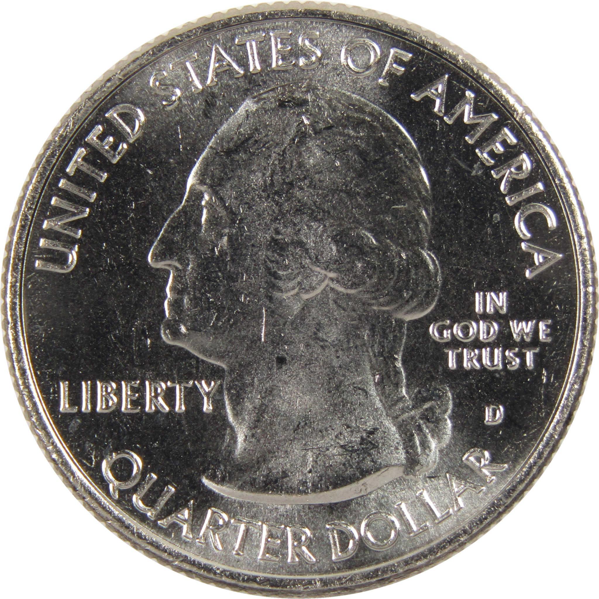 2019 D San Antonio Missions National Park Quarter Uncirculated Clad