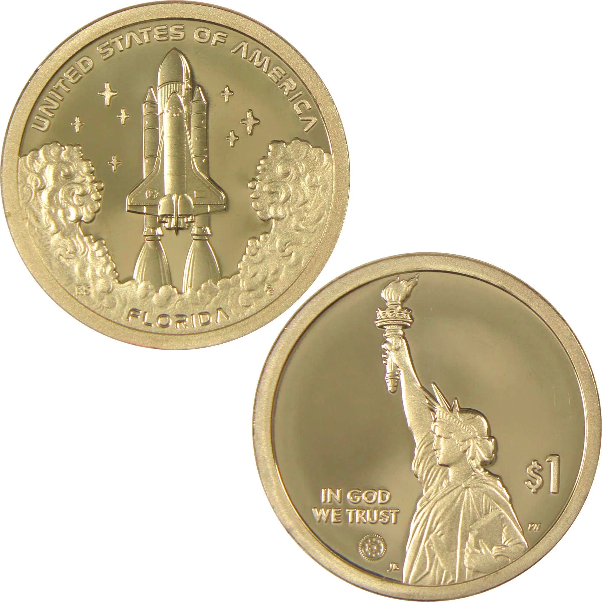 2025 S NASA Space Shuttle American Innovation Dollar Proof $1 Coin