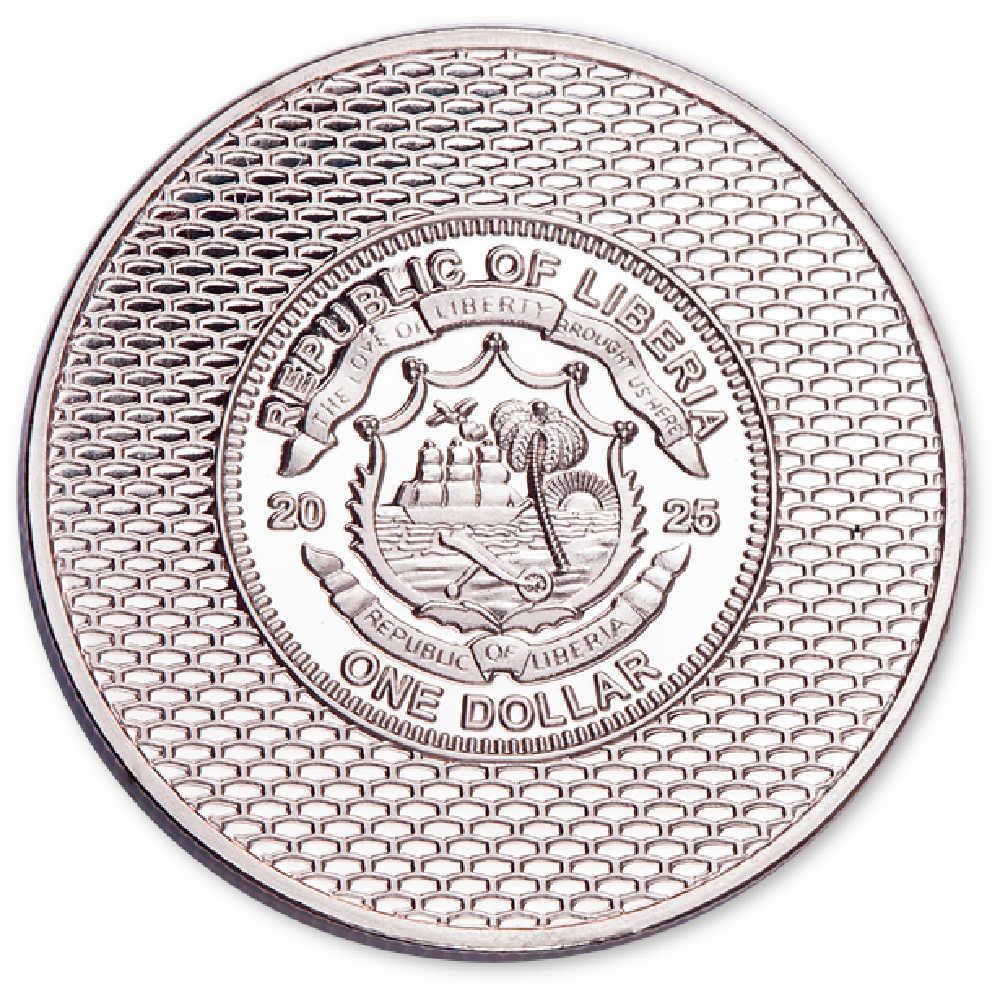 2025 Liberia 50 Years of Ford Trucks 10 Coin Collection with Folder