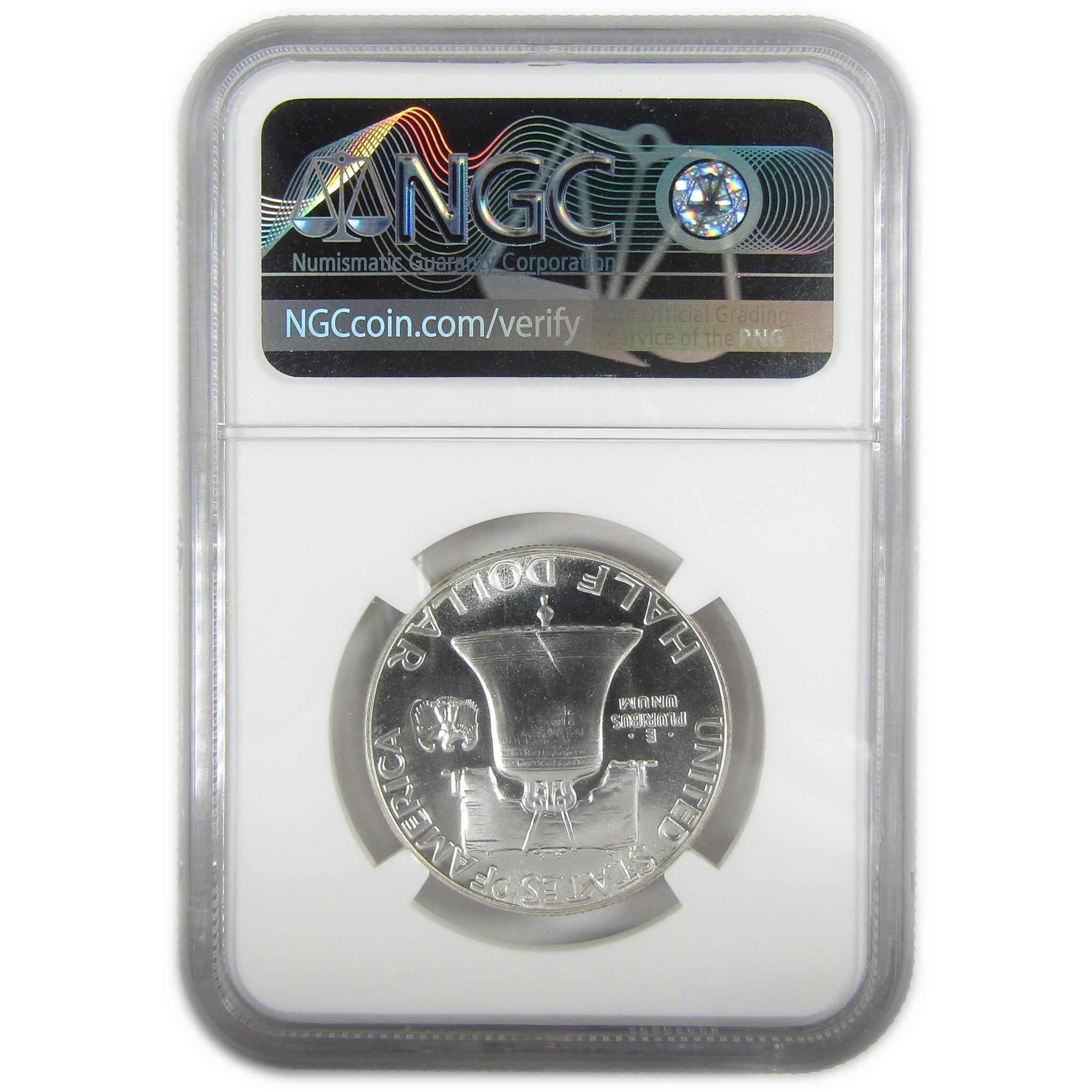 1955 Franklin Silver Half Dollar PF 68 NGC Proof 50c Coin SKU:I27399