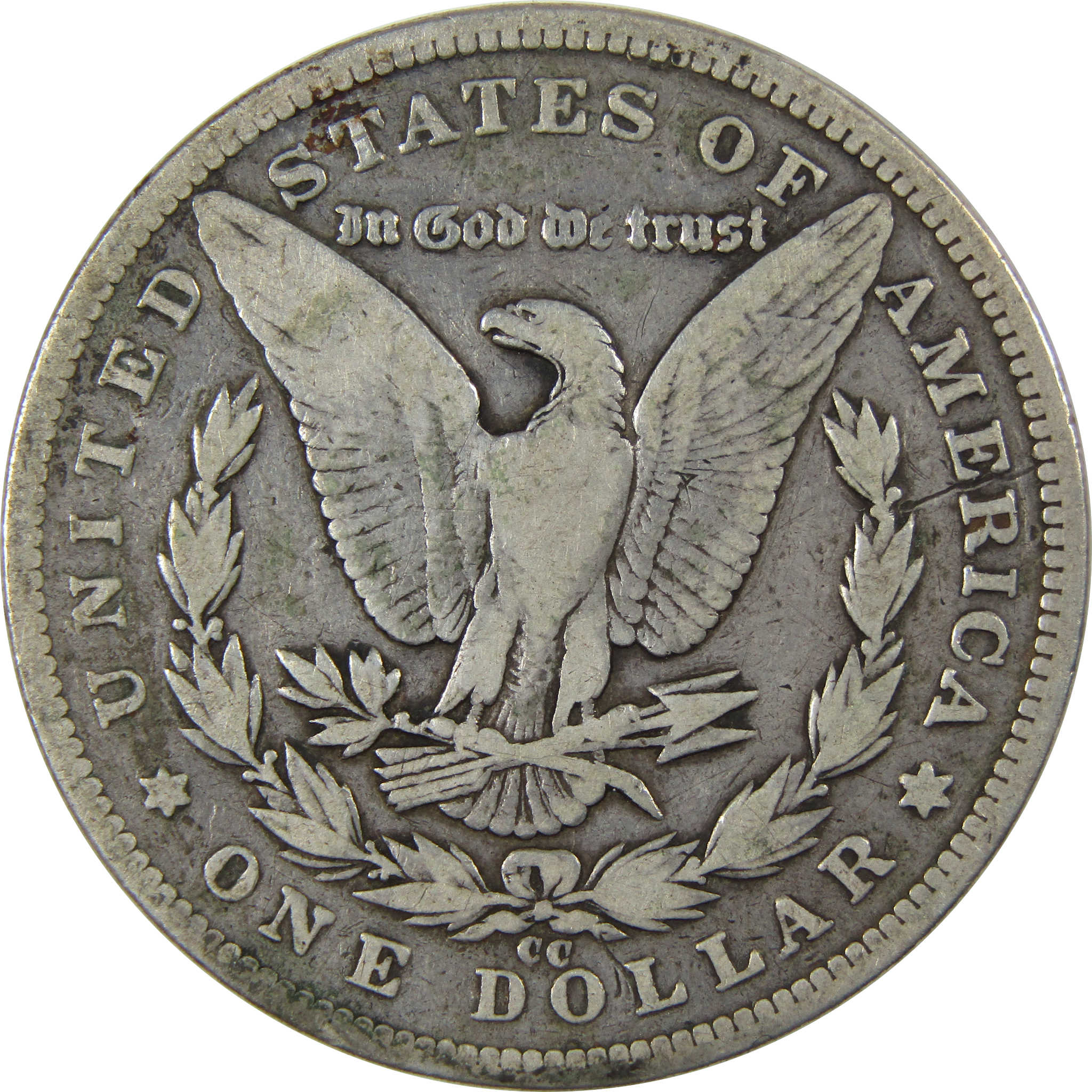 1893 CC Morgan Dollar VG Very Good Silver $1 Coin SKU:I23926 - Morgan coin - Morgan silver dollar - Morgan silver dollar for sale - Profile Coins & Collectibles