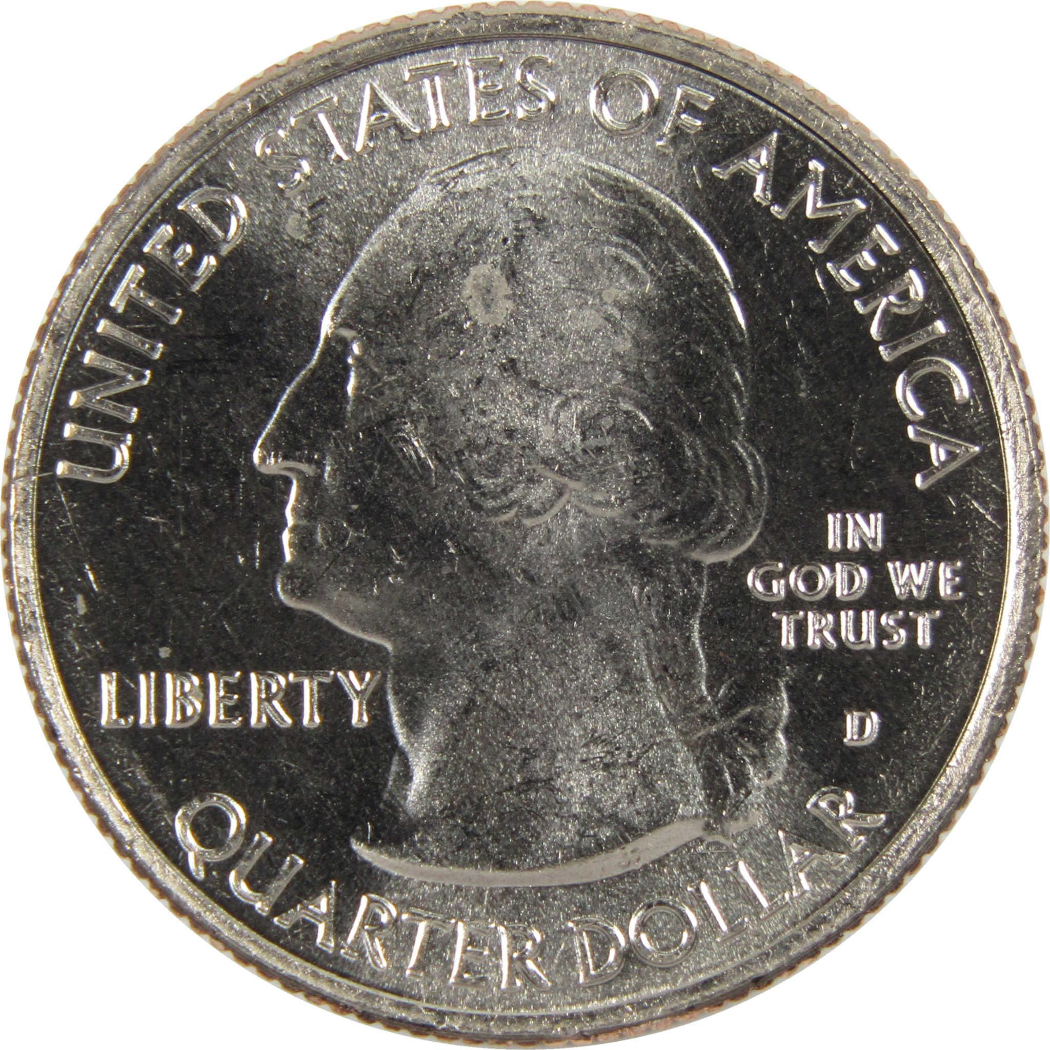 2018 D Pictured Rocks National Park Quarter BU Uncirculated Clad Coin