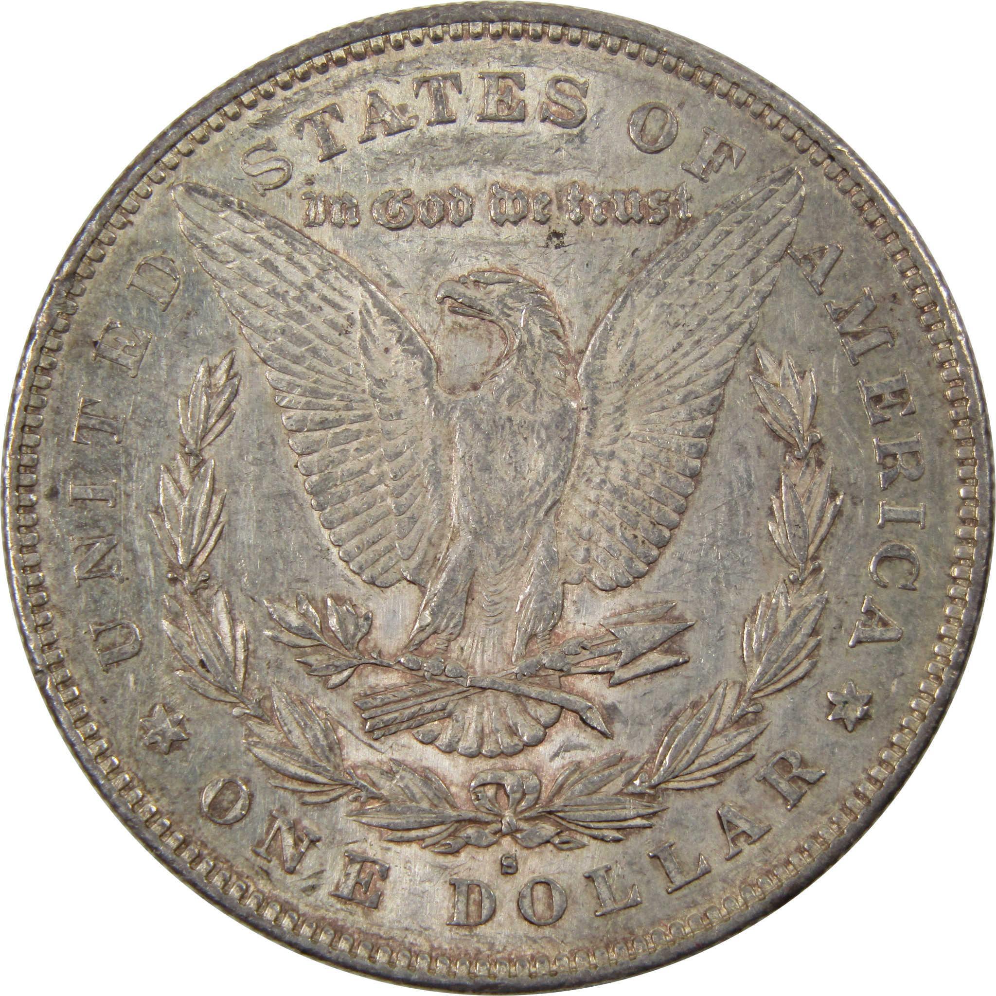 1879 S Rev 78 Morgan Dollar AU About Uncirculated Silver $1 SKU:I10176 - Morgan coin - Morgan silver dollar - Morgan silver dollar for sale - Profile Coins & Collectibles