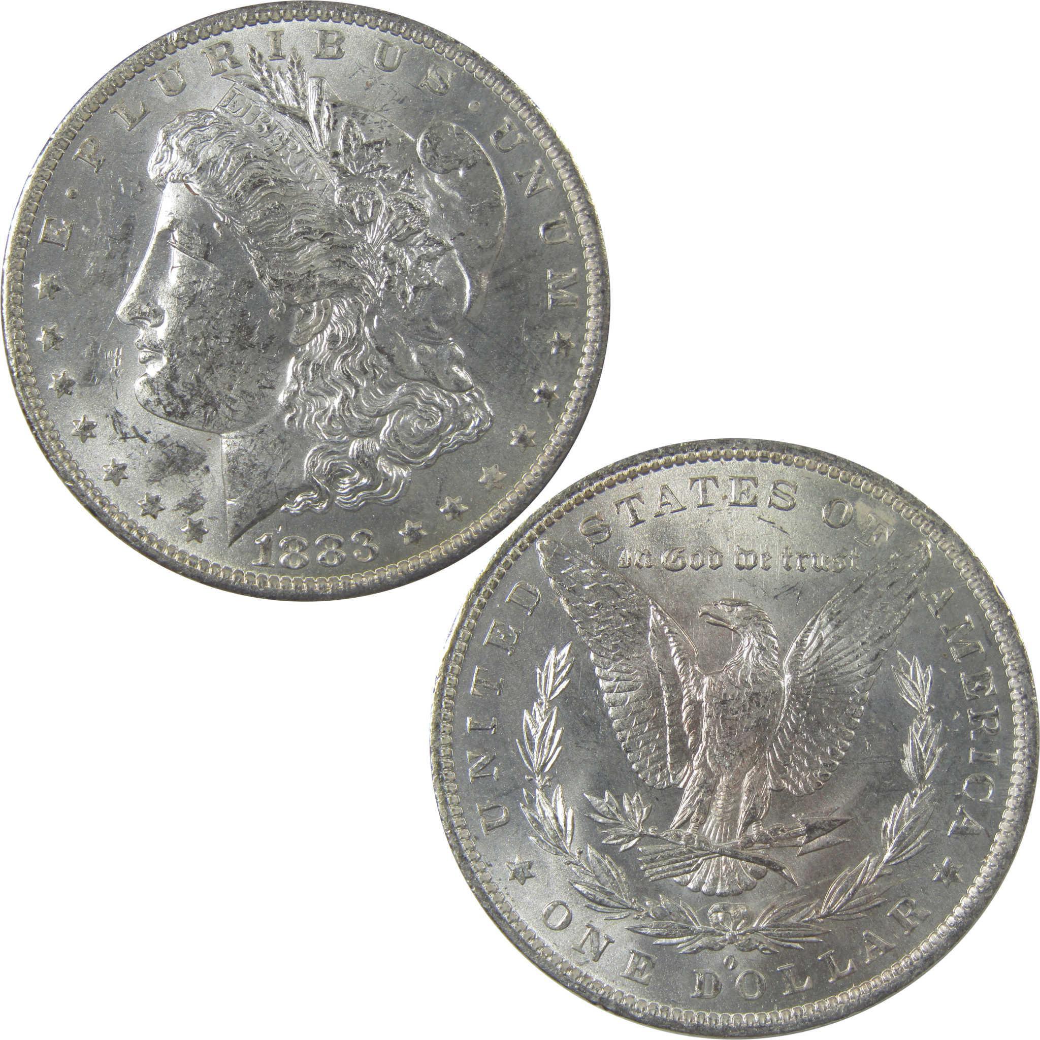 1883 O Morgan Silver Dollar Uncirculated Mint State Toned SKU:I24834