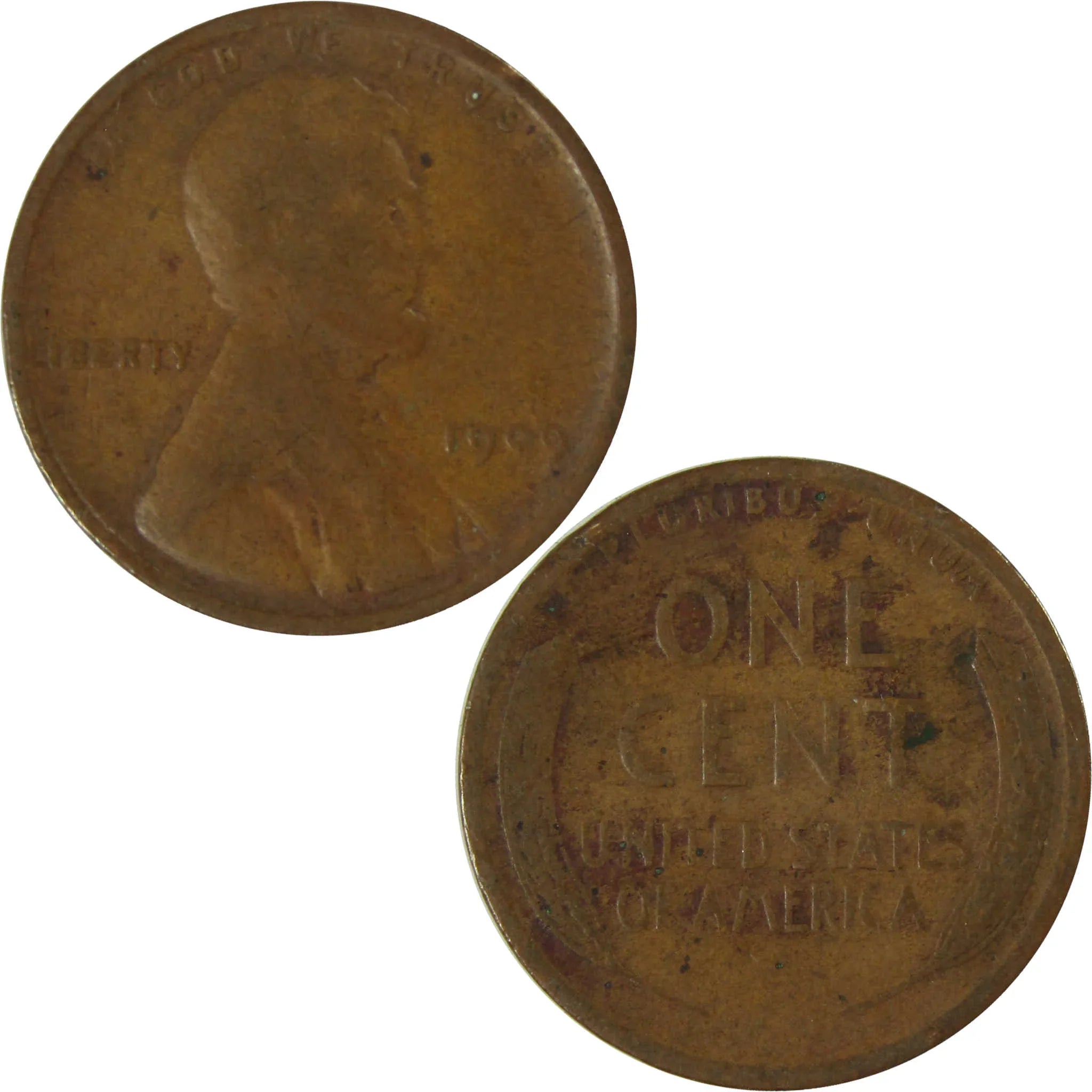 1909 Lincoln Wheat Cent VG Very Good Penny 1c Coin SKU:I26745