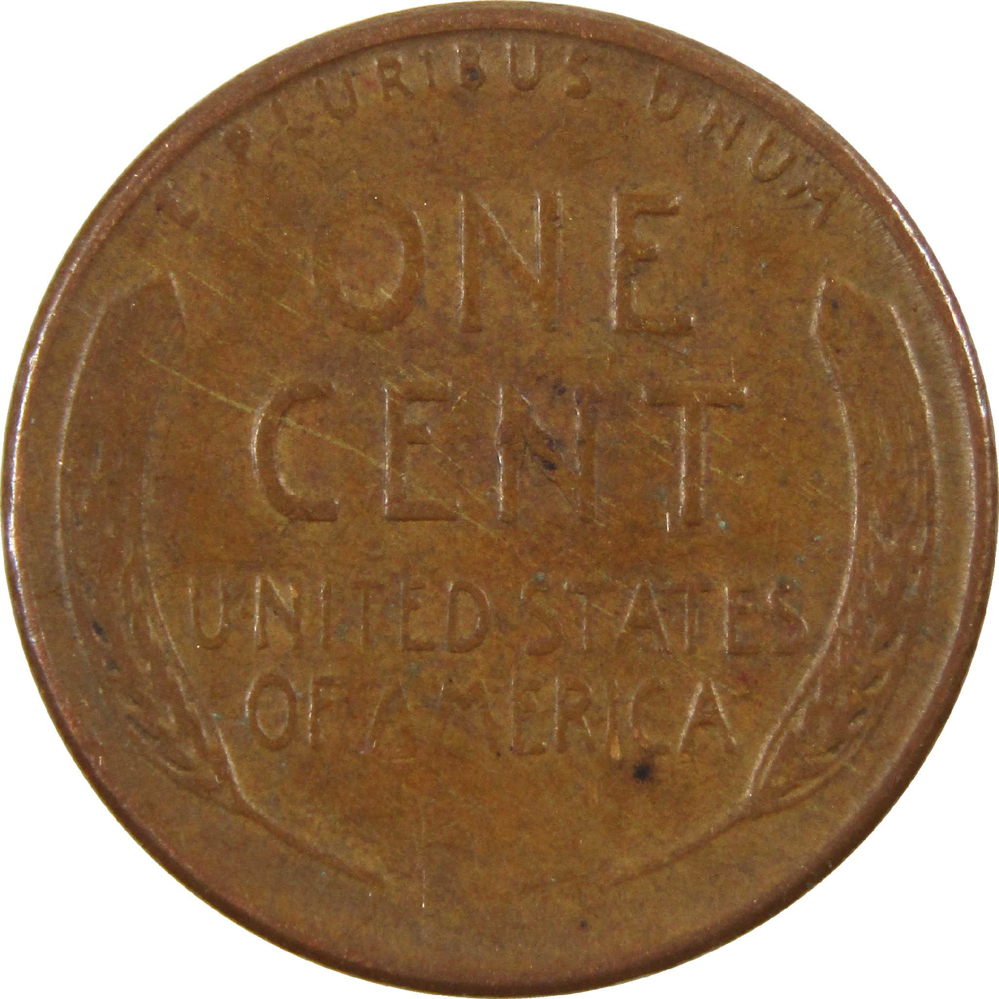 1953 S Lincoln Wheat Cent Circulated Penny 1c Coin Collectible