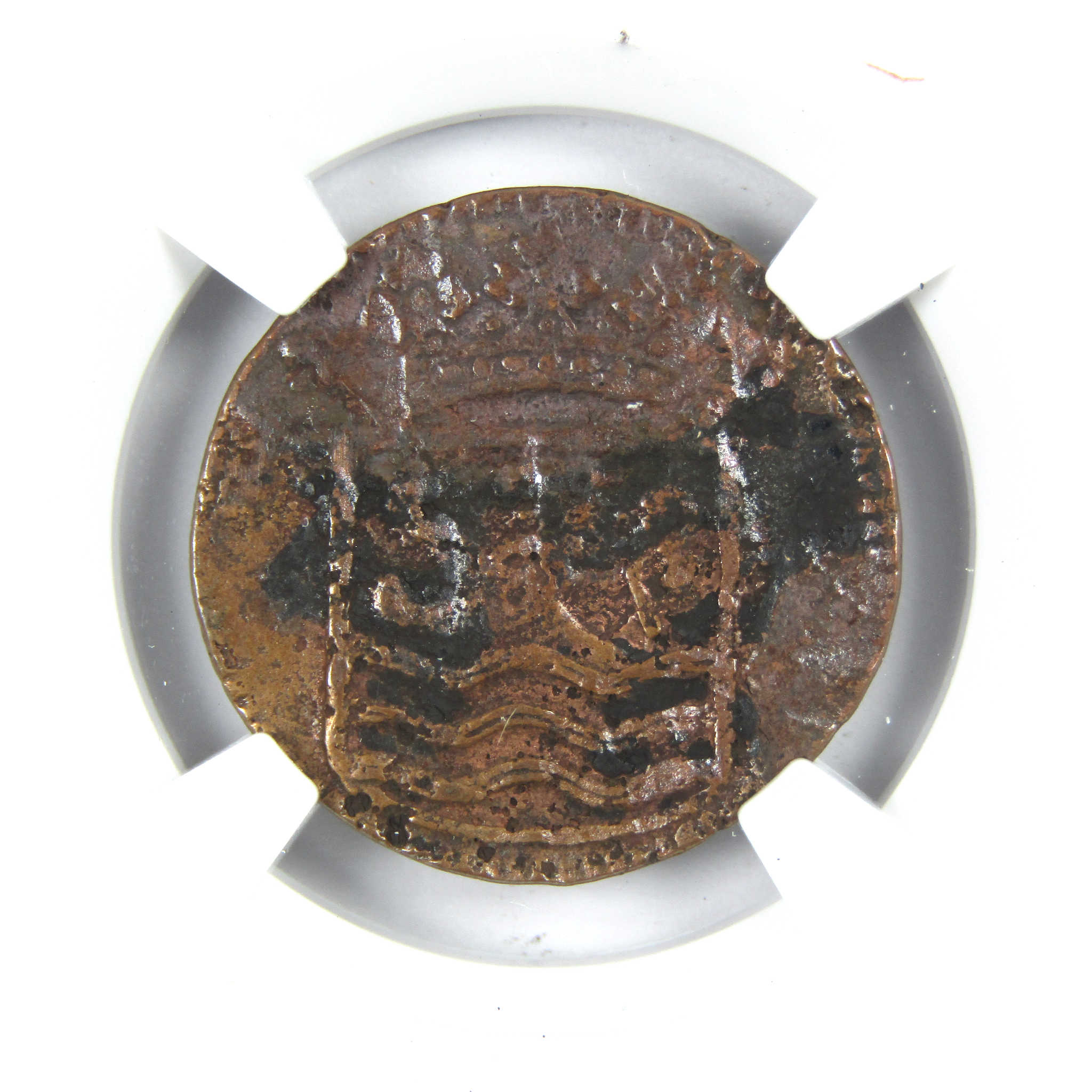 1726-1794 VOC Copper Duit Cent Genuine NGC Copper 1c SKU:OPC141