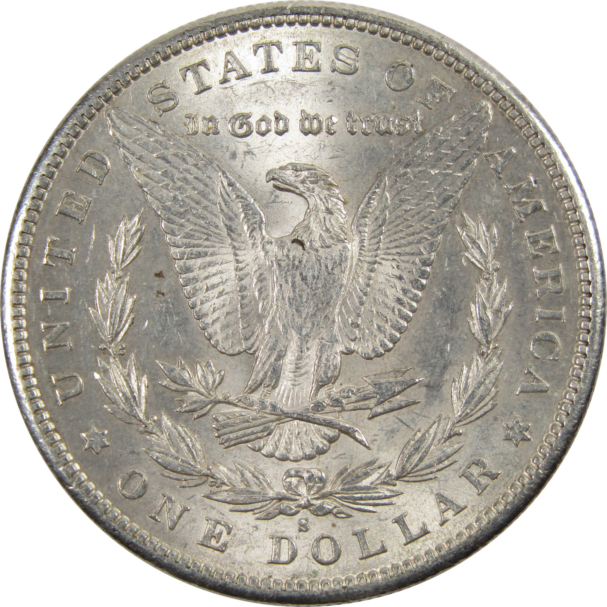 1890 S Morgan Dollar AU About Uncirculated 90% Silver SKU:I8192 - Morgan coin - Morgan silver dollar - Morgan silver dollar for sale - Profile Coins & Collectibles