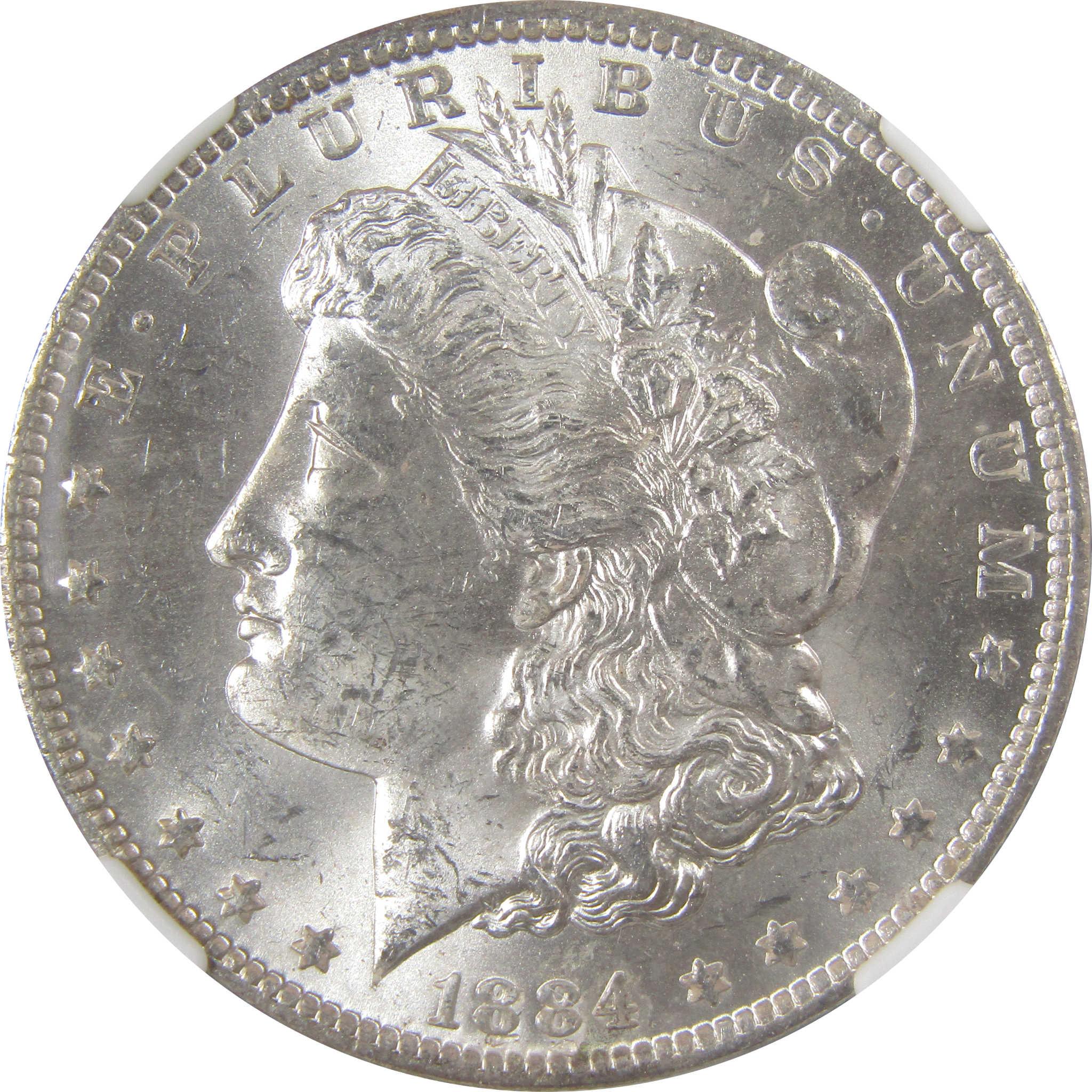 1884 O Morgan Silver Dollar MS 63 NGC Uncirculated $1 Coin SKU:I24822 - Morgan coin - Morgan silver dollar - Morgan silver dollar for sale - Profile Coins & Collectibles