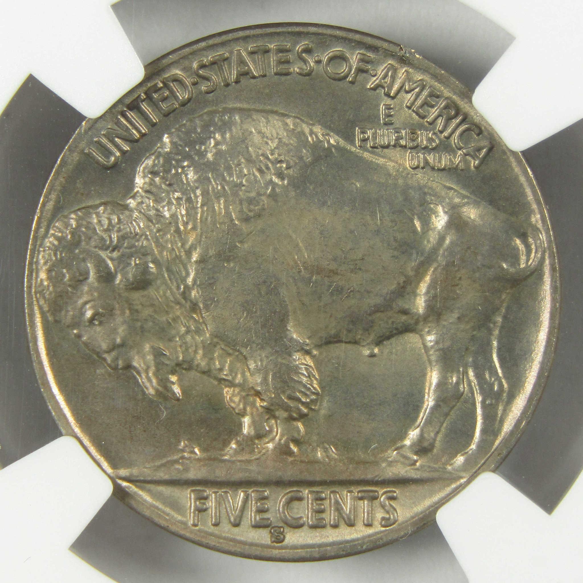 1931 S Indian Head Buffalo Nickel MS 65 NGC Uncirculated 5c Coin