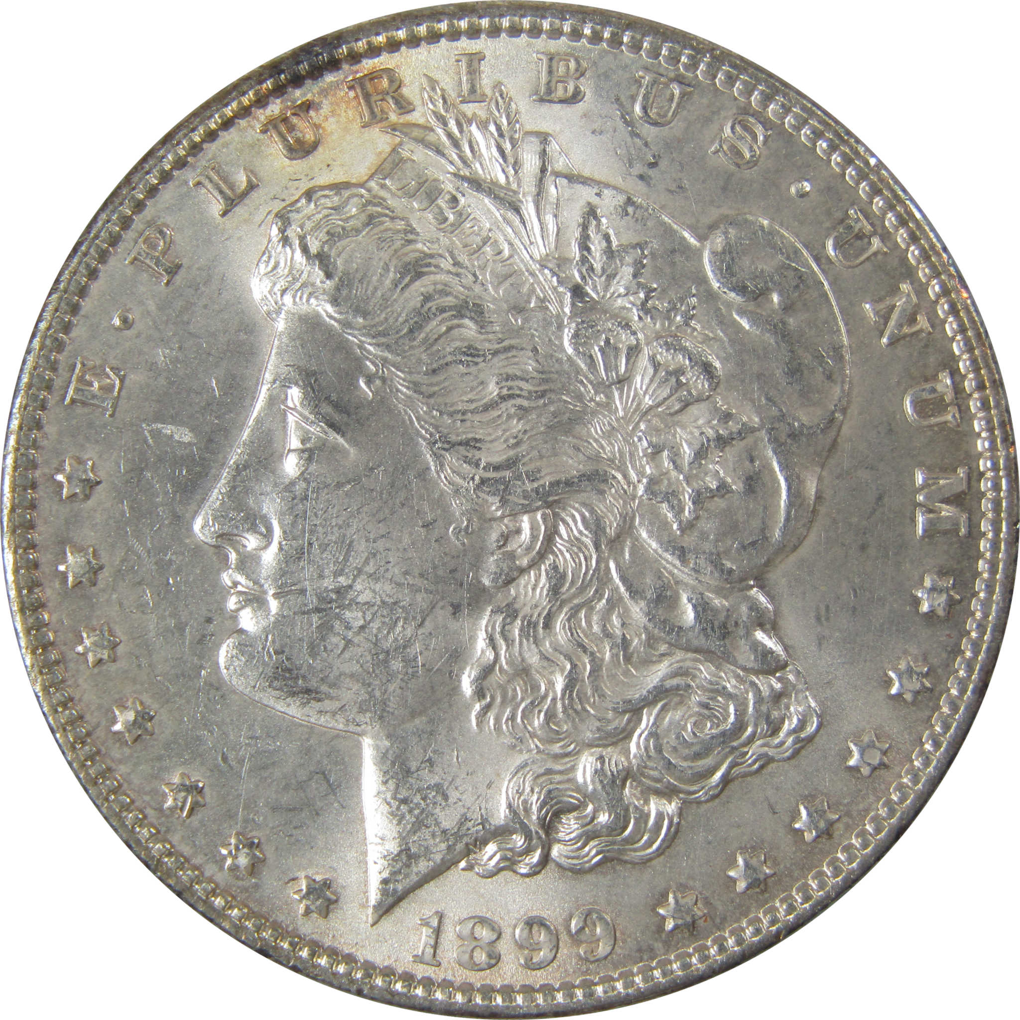 1899 Morgan Dollar Uncirculated Mint State Silver $1 Coin SKU:I23779 - Morgan coin - Morgan silver dollar - Morgan silver dollar for sale - Profile Coins & Collectibles
