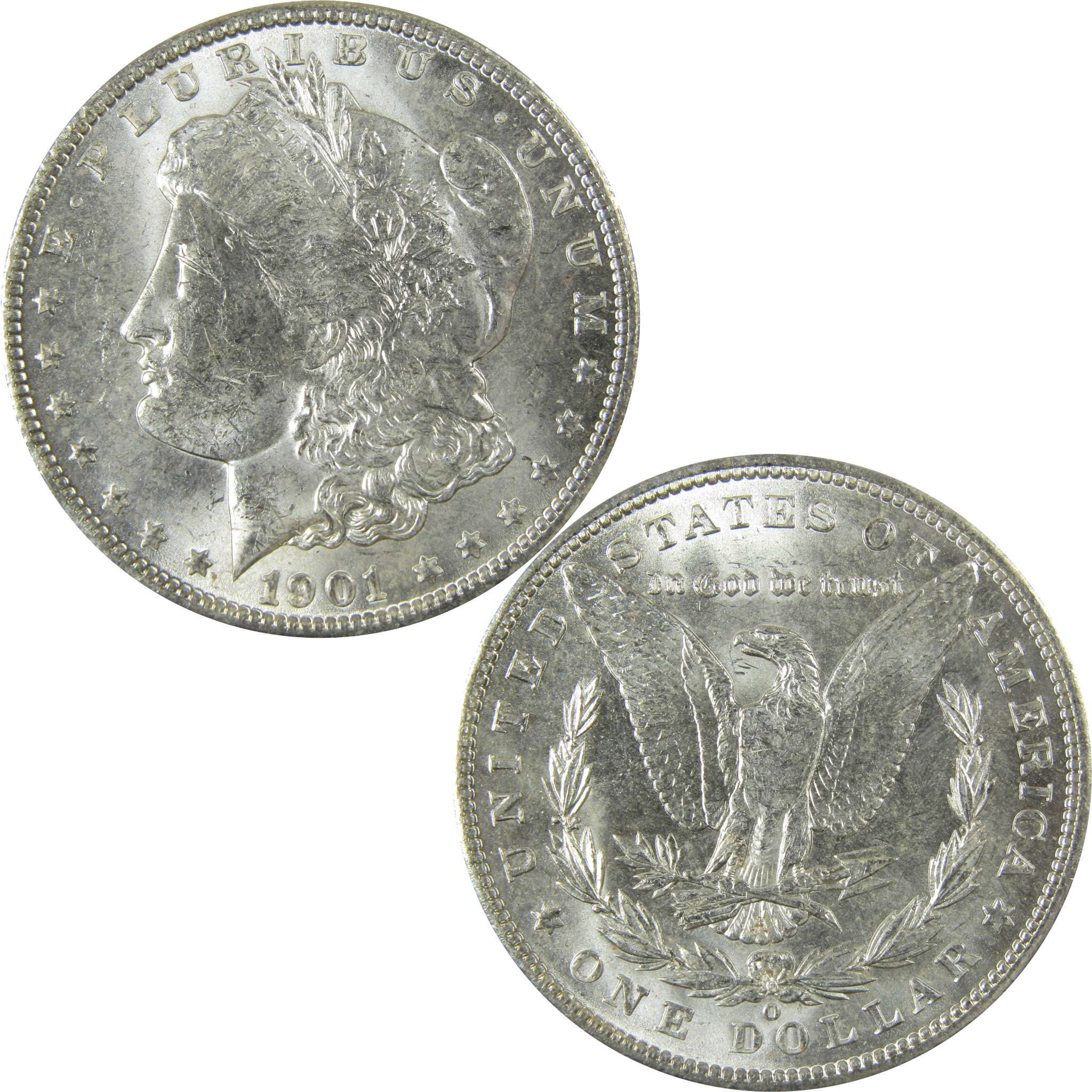 1901 O Morgan Silver Dollar Uncirculated Mint State $1 Coin SKU:I27760 - Morgan coin - Morgan silver dollar - Morgan silver dollar for sale - Profile Coins & Collectibles