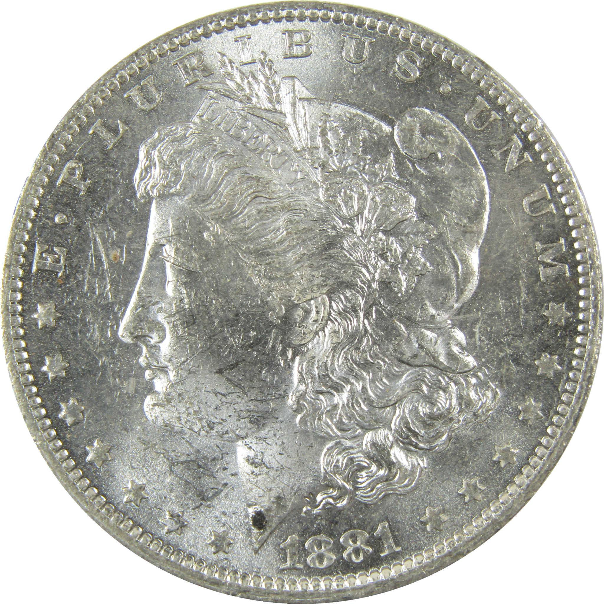 1881 O Morgan Silver Dollar Uncirculated Mint State $1 Coin SKU:I27717 - Morgan coin - Morgan silver dollar - Morgan silver dollar for sale - Profile Coins & Collectibles
