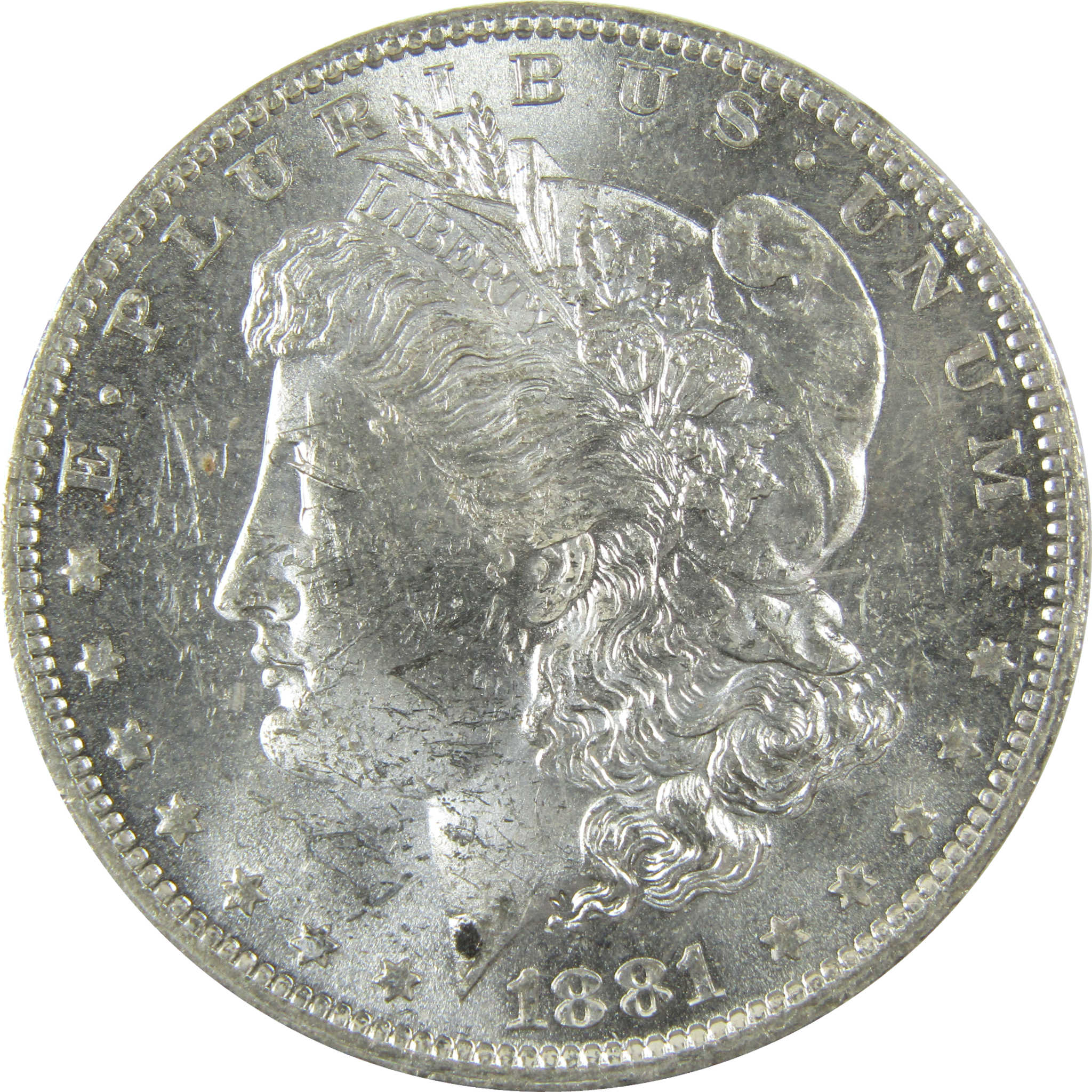1881 O Morgan Silver Dollar Uncirculated Mint State $1 Coin SKU:I27717