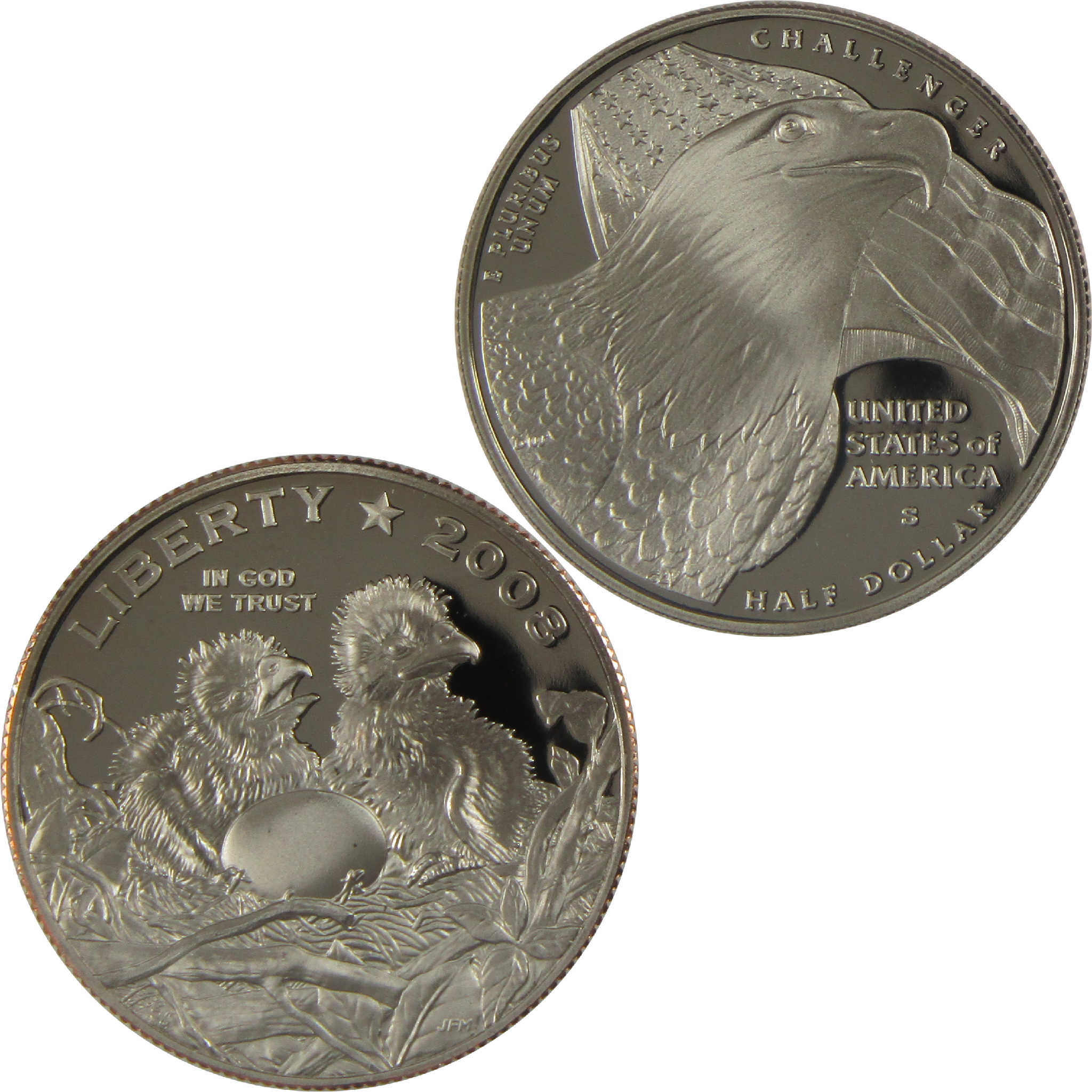 Bald Eagle Recovery Commemorative Half Dollar 2008 S Choice Proof Clad