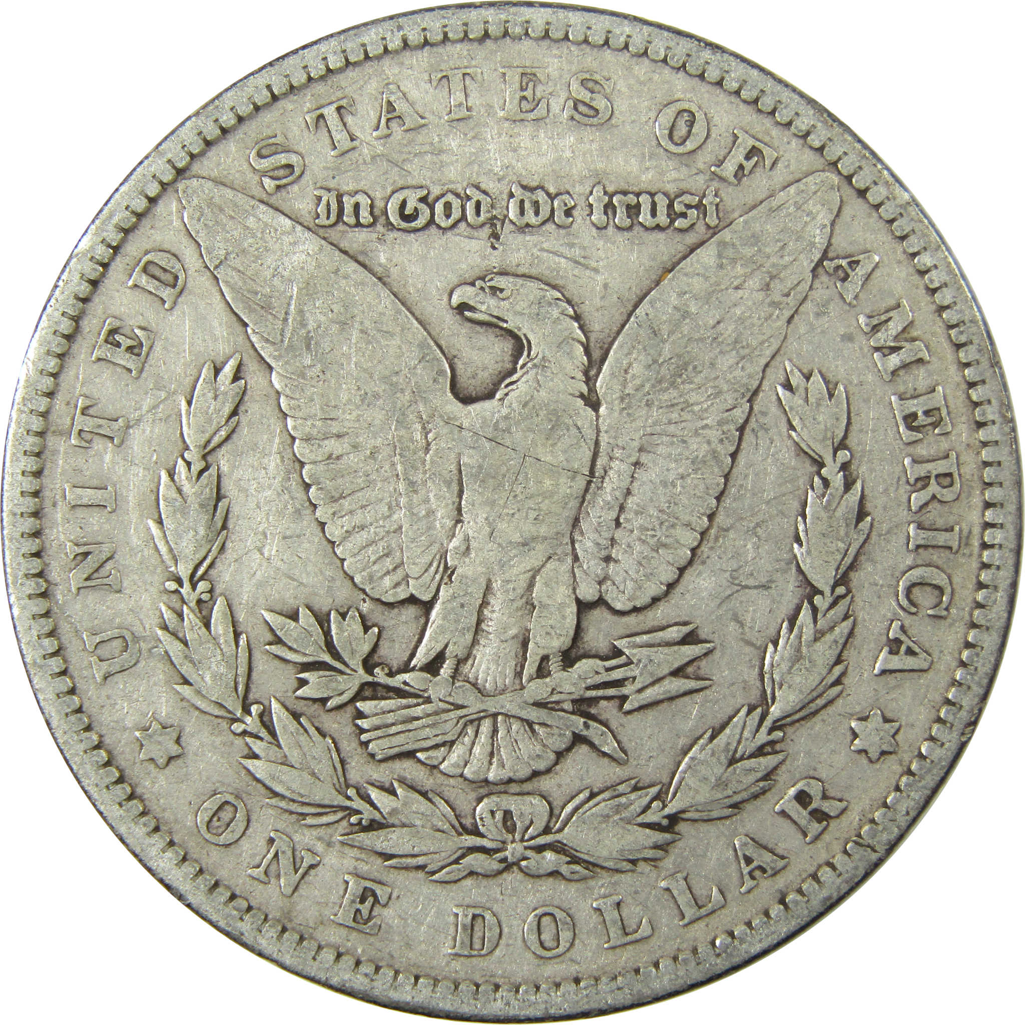 1893 Morgan Silver Dollar F Fine Dets $1 Coin Collectible SKU:EL27095 - Morgan coin - Morgan silver dollar - Morgan silver dollar for sale - Profile Coins & Collectibles