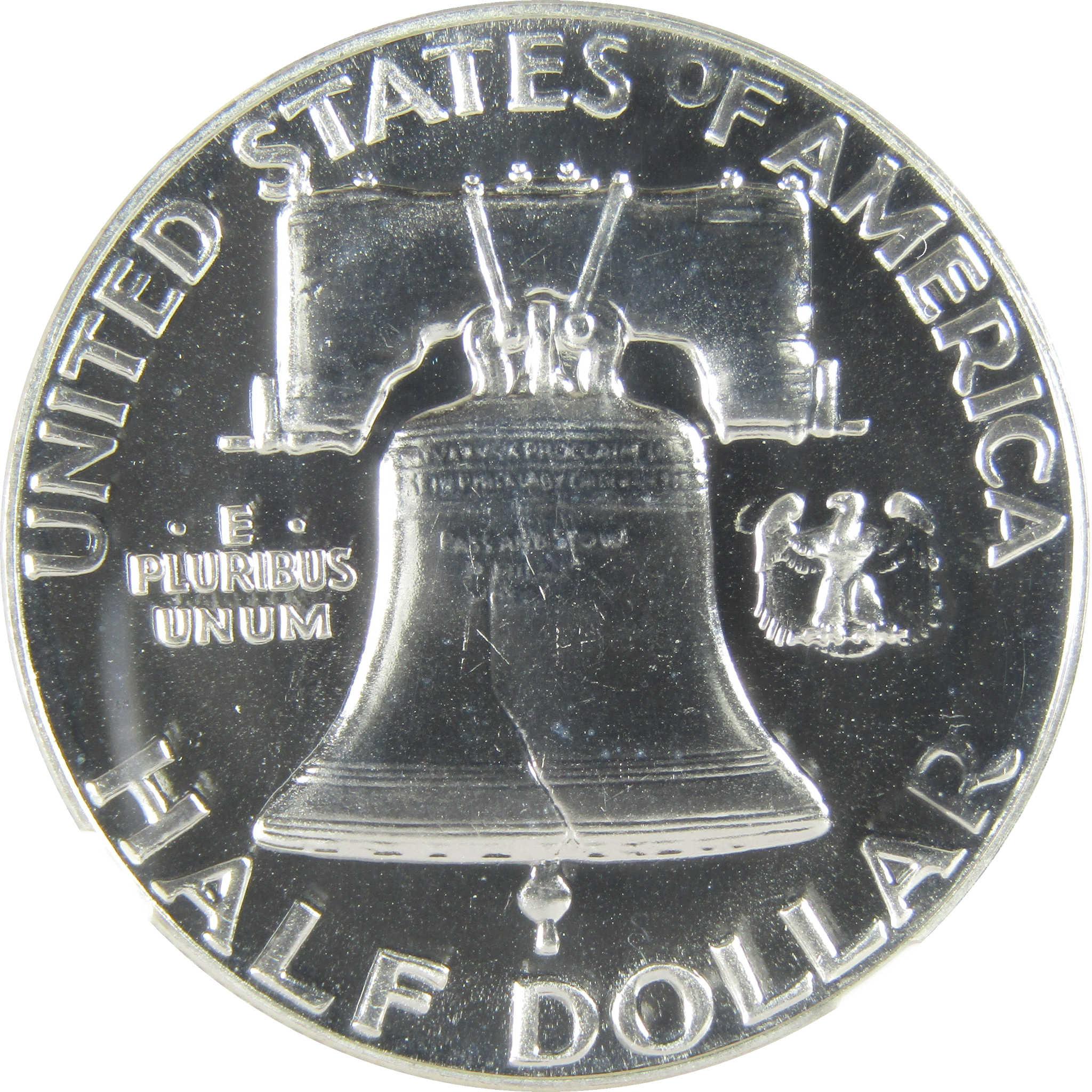 1955 Franklin Silver Half Dollar PF 68 NGC Proof 50c Coin SKU:I27409
