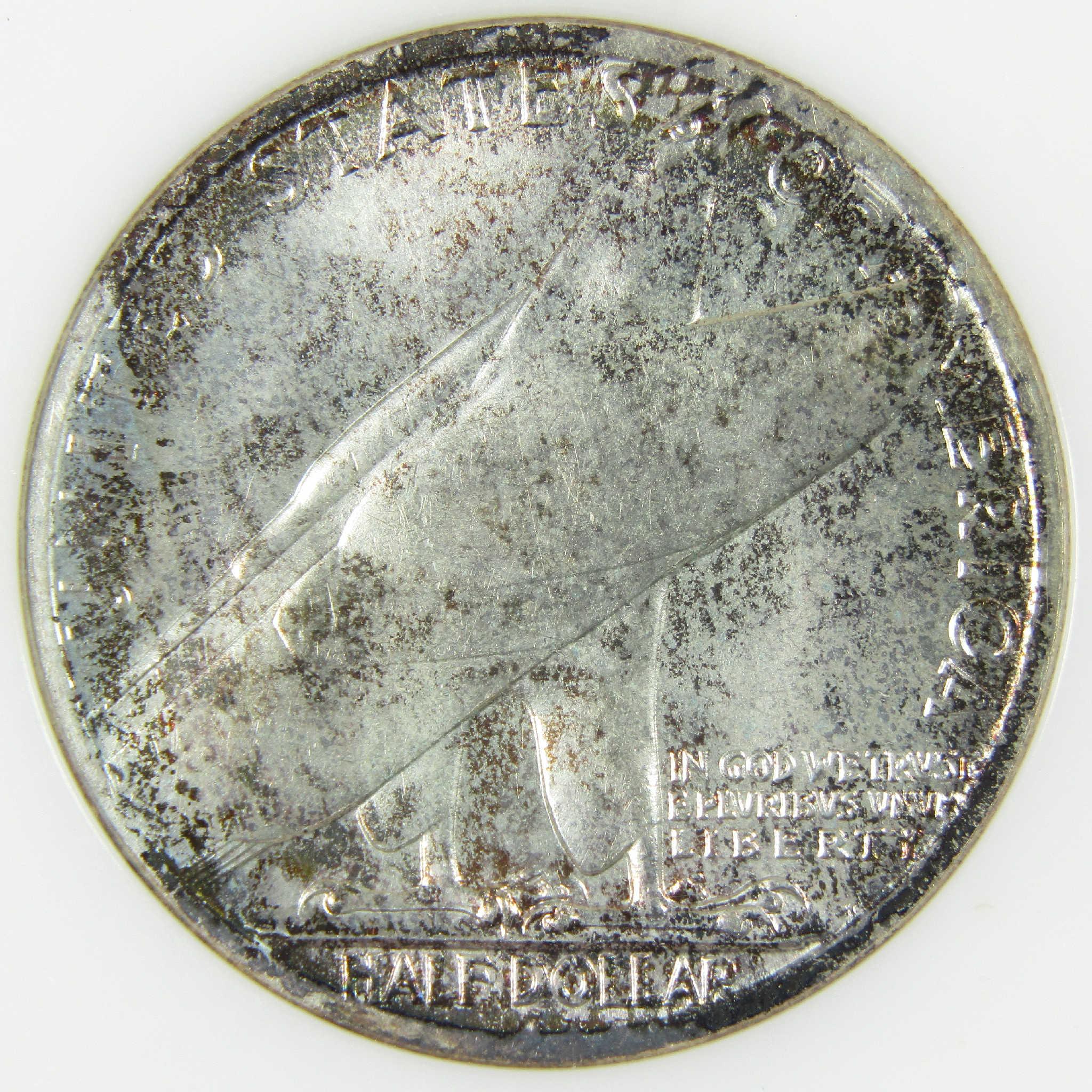1936 Bridgeport Connecticut Commemorative Silver Half Dollar MS 64 NGC