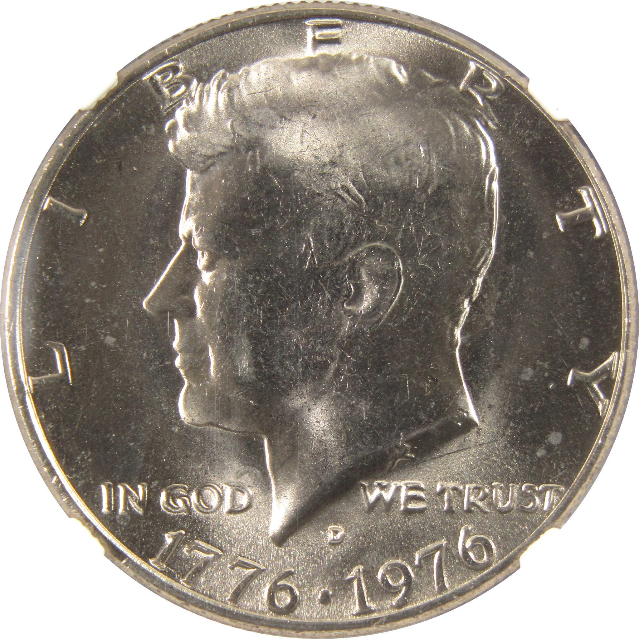 1976 D Kennedy Bicentennial 50c MS 67 NGC Clad Unc SKU:I9799