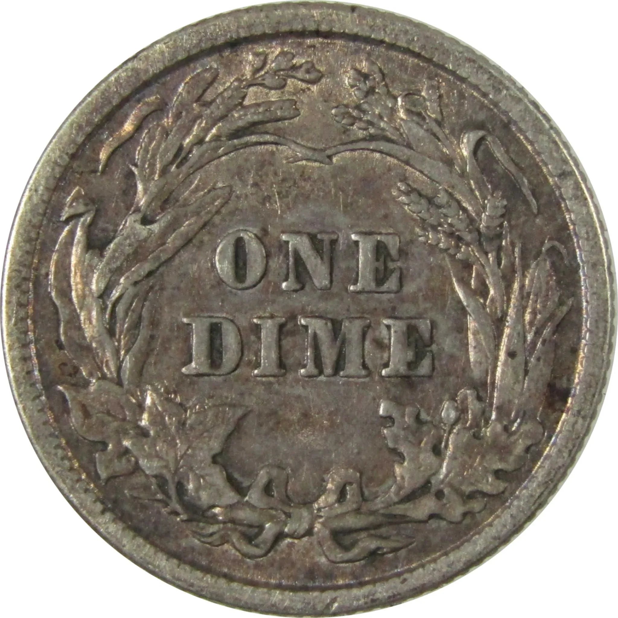 1912 Barber Silver Dime XF EF Extremely Fine Details SKU:CP995