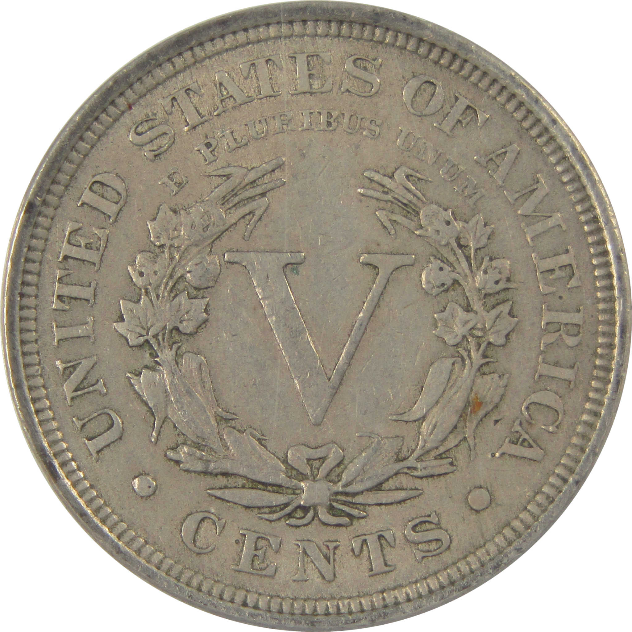 1905 Liberty Head V Nickel EF 45 Details ANACS 5c Coin SKU:I22309