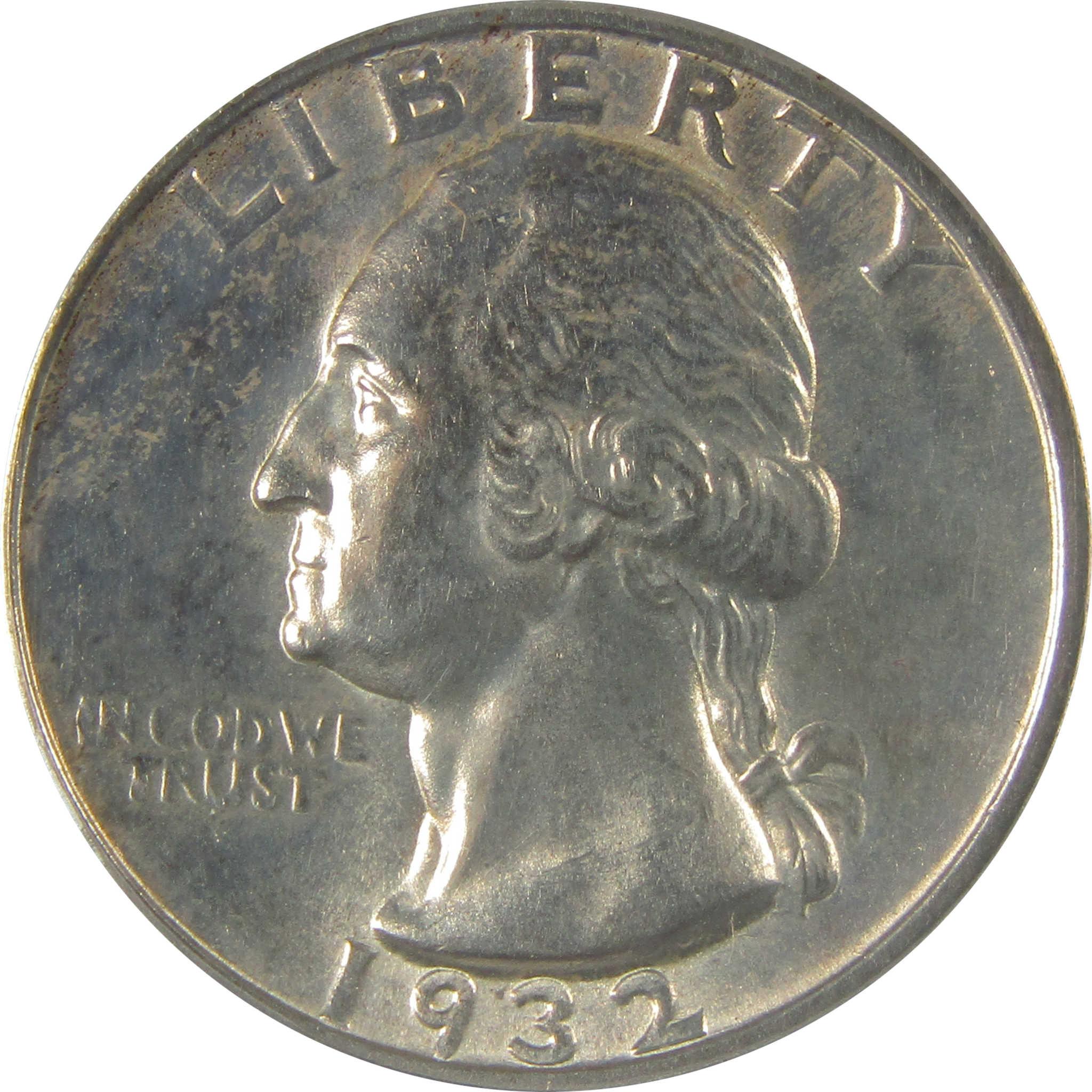 1932 S Washington Quarter MS 60 Details ANACS Silver SKU:I22968