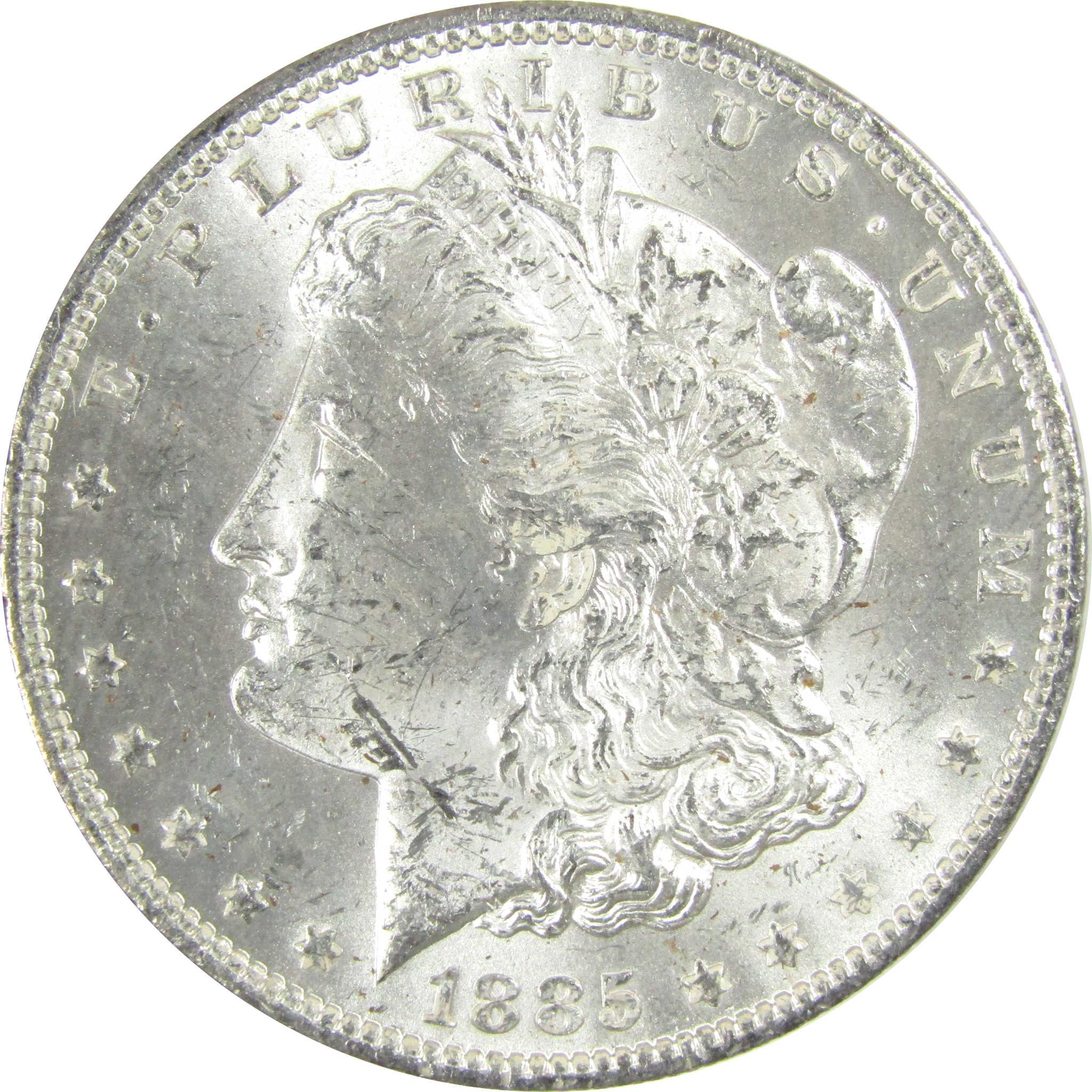 1885 O Morgan Silver Dollar Uncirculated Mint State $1 Coin SKU:I27476 - Morgan coin - Morgan silver dollar - Morgan silver dollar for sale - Profile Coins & Collectibles