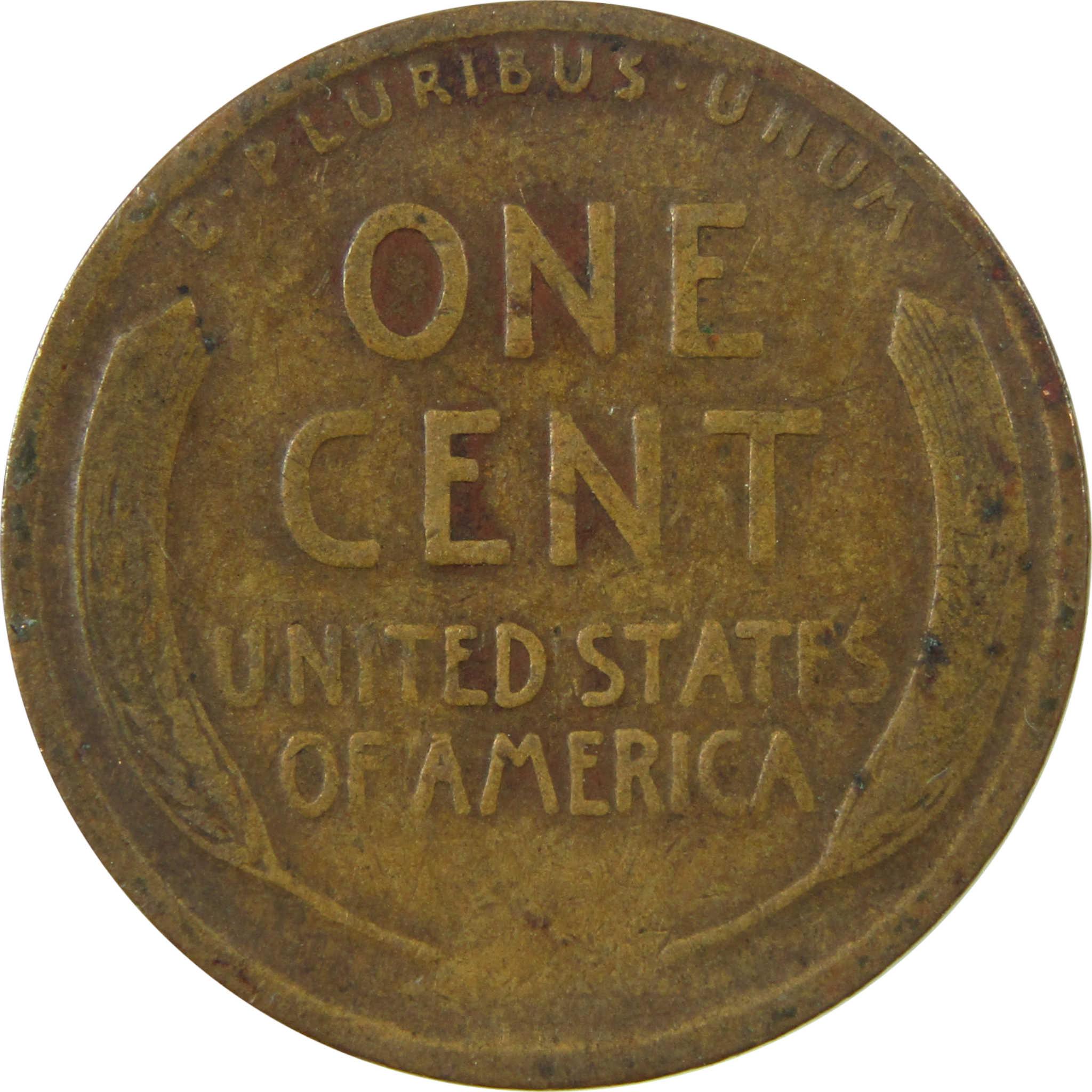 1919 Lincoln Wheat Cent G Good Penny 1c Coin SKU:I26819