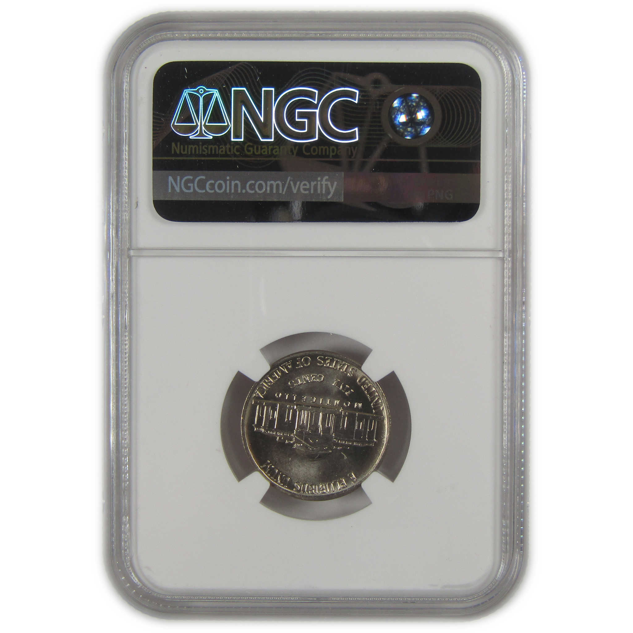 1985 P Jefferson Nickel MS 66 5FS NGC Original Bag Fragment SKU:I23508