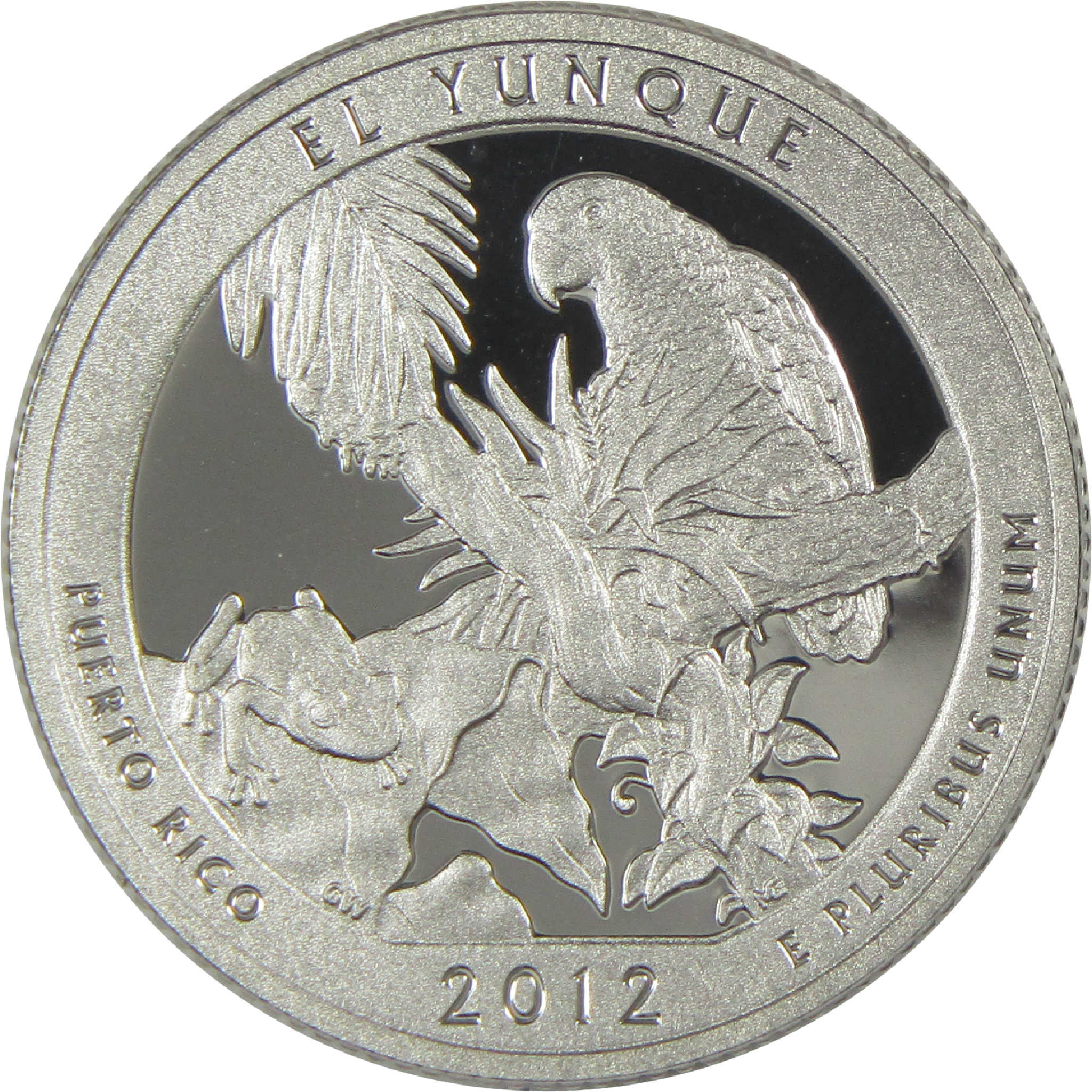 2012 S El Yunque National Forest Quarter Choice Proof Silver 25c Coin