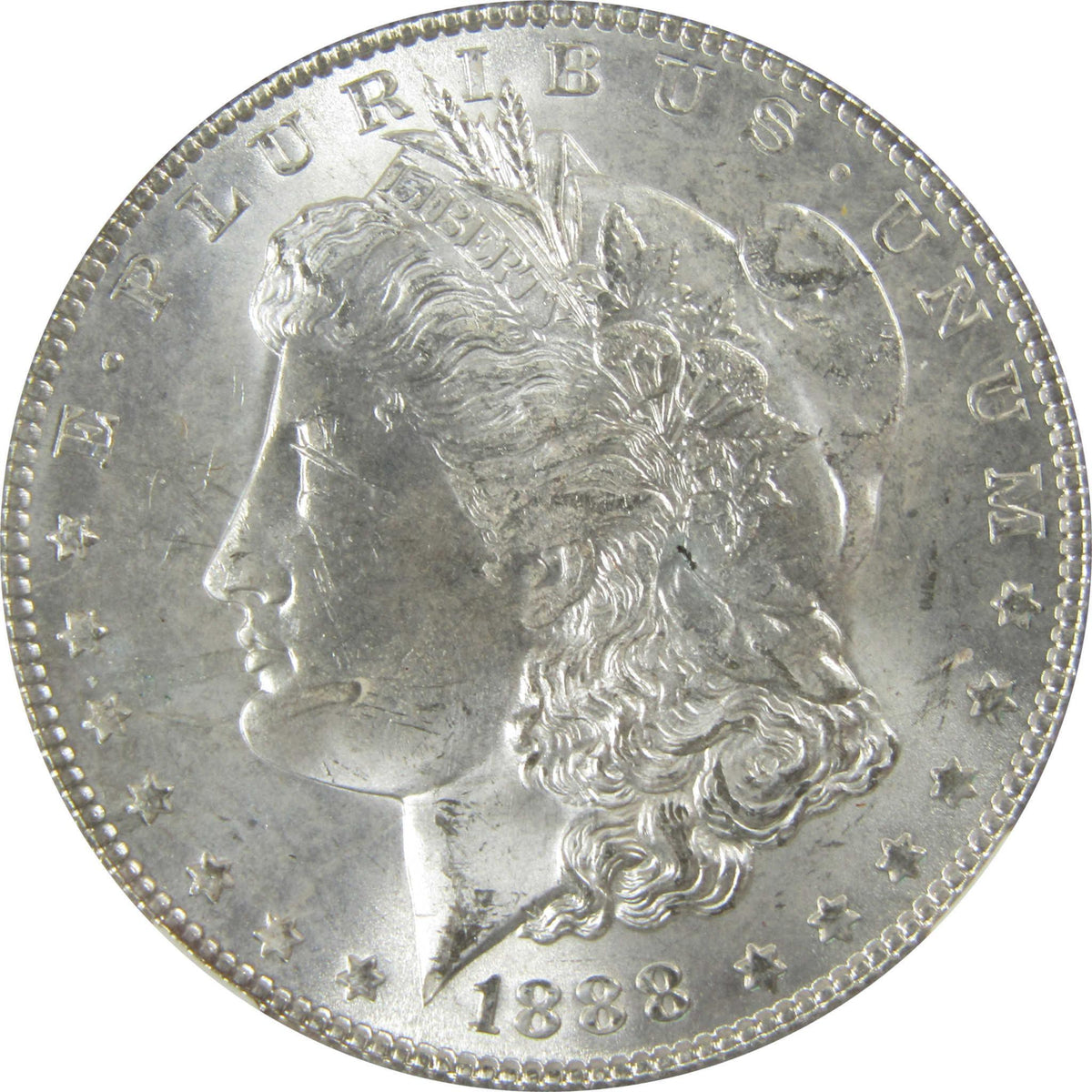 1888 Morgan Silver Dollar MS 64 NGC Uncirculated $1 Coin SKU:CP427 - Morgan coin - Morgan silver dollar - Morgan silver dollar for sale - Profile Coins & Collectibles