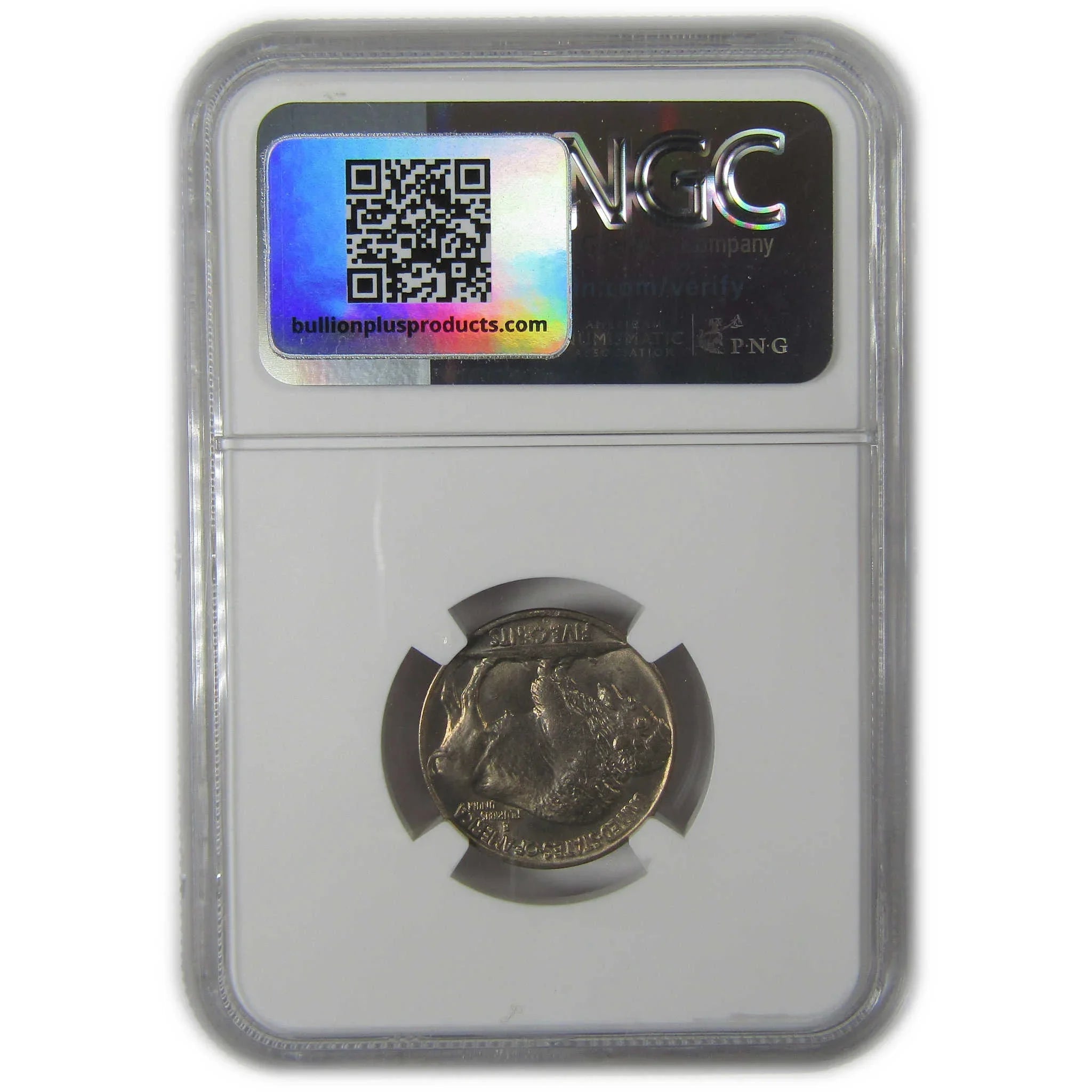 1936 D Indian Head Buffalo Nickel MS 64 NGC Bag Fragment SKU:I22648