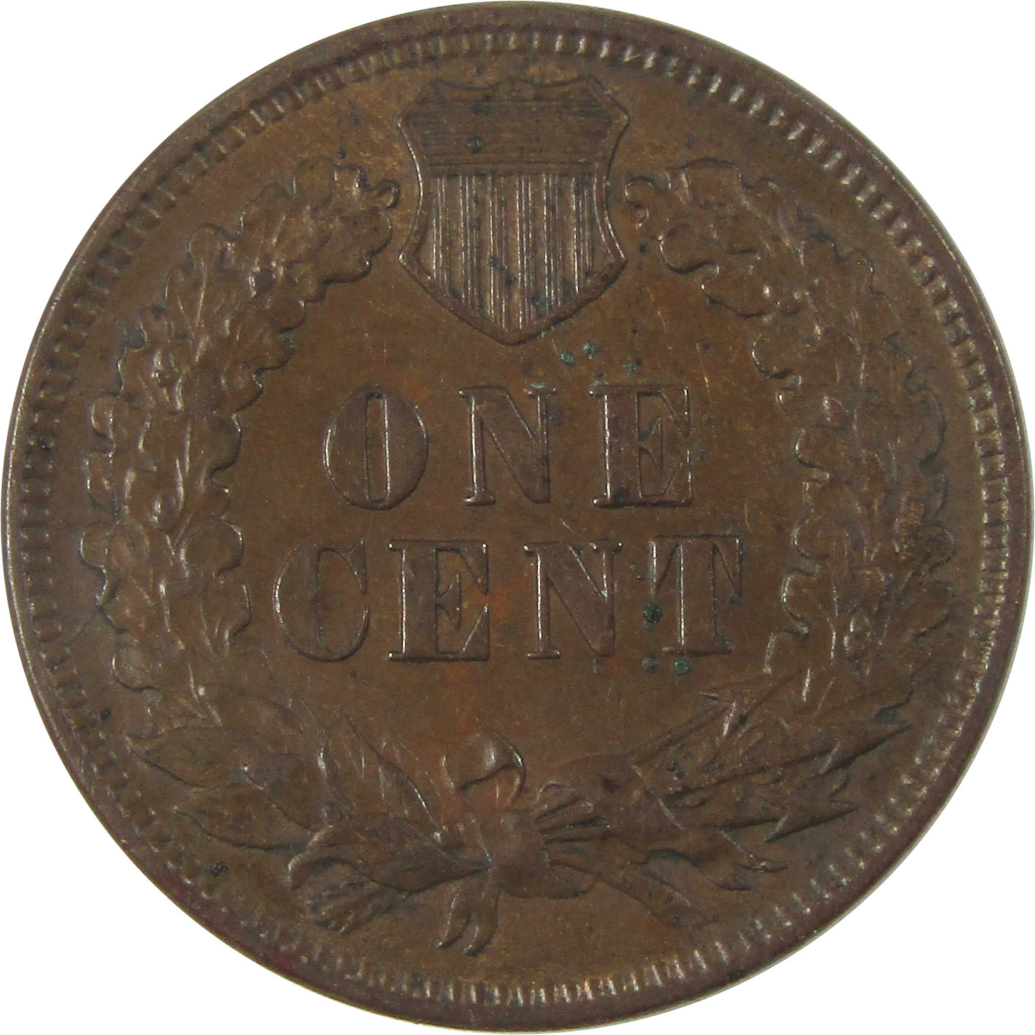 1876 Indian Head Cent CH AU Choice About Uncirculated Penny SKU:I19644