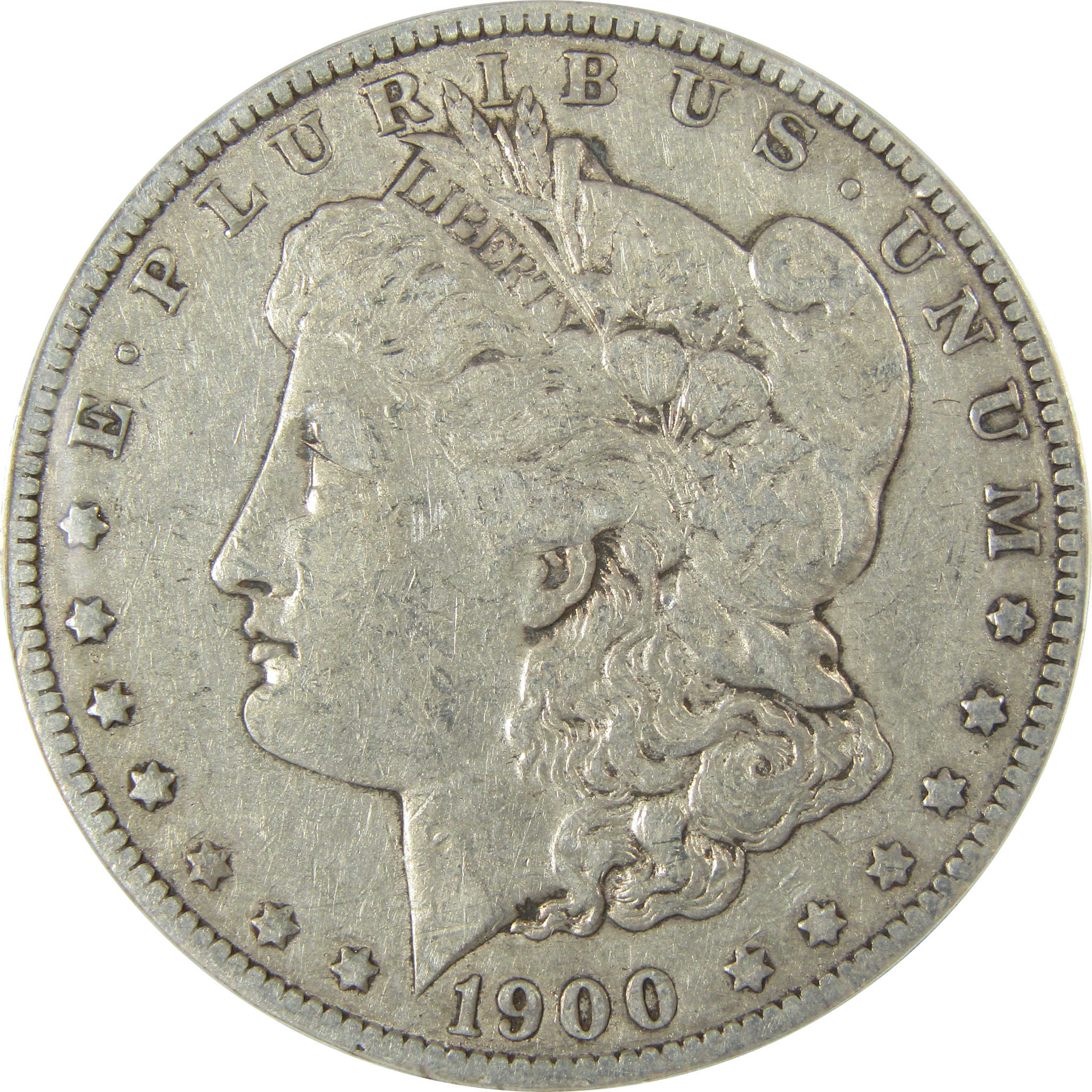 1900 O/CC Morgan Silver Dollar VF 25 ANACS $1 CoinSKU:CP856 - Morgan coin - Morgan silver dollar - Morgan silver dollar for sale - Profile Coins & Collectibles