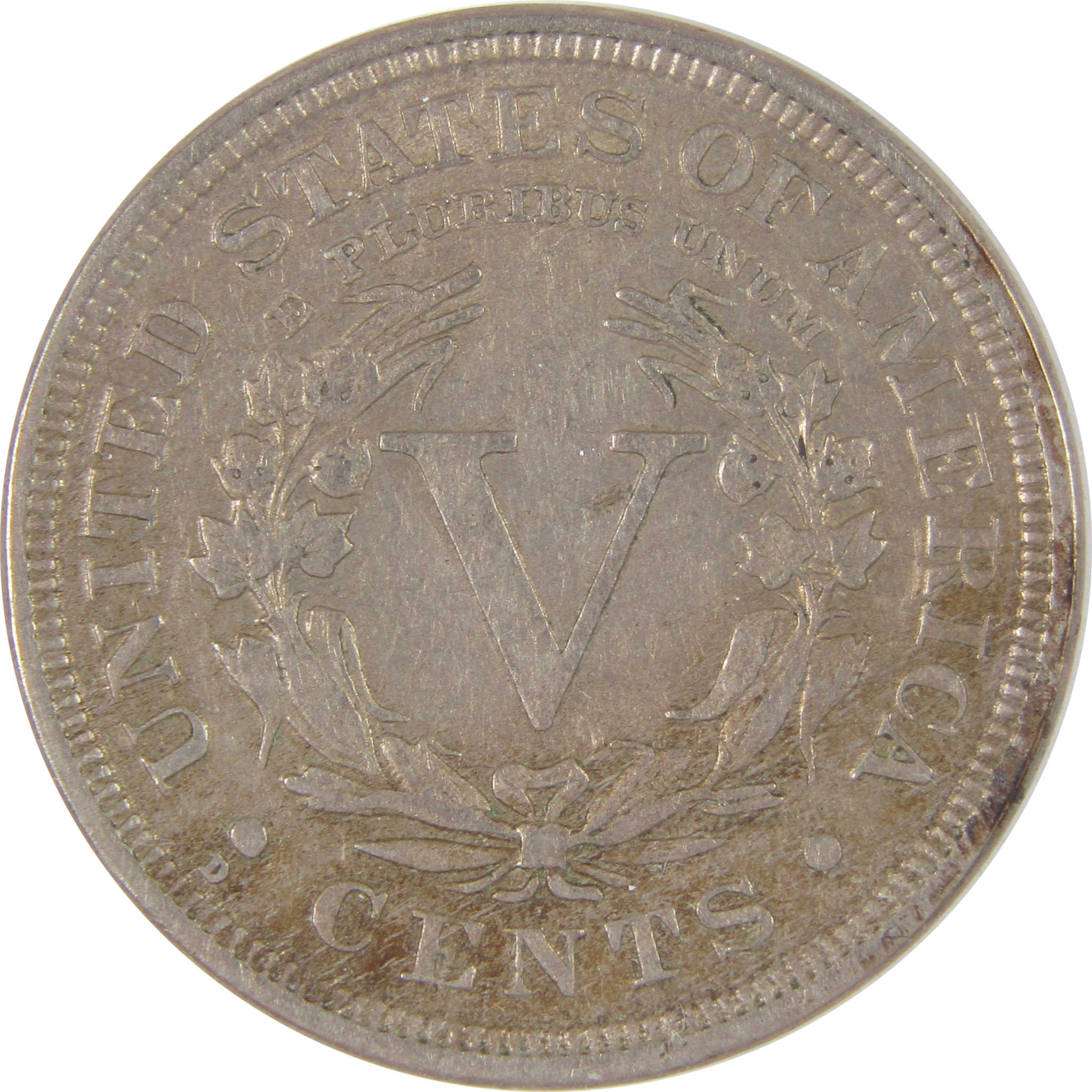 1912 D Liberty Head V Nickel XF EF Extremely Fine 5c Coin SKU:CPC9802