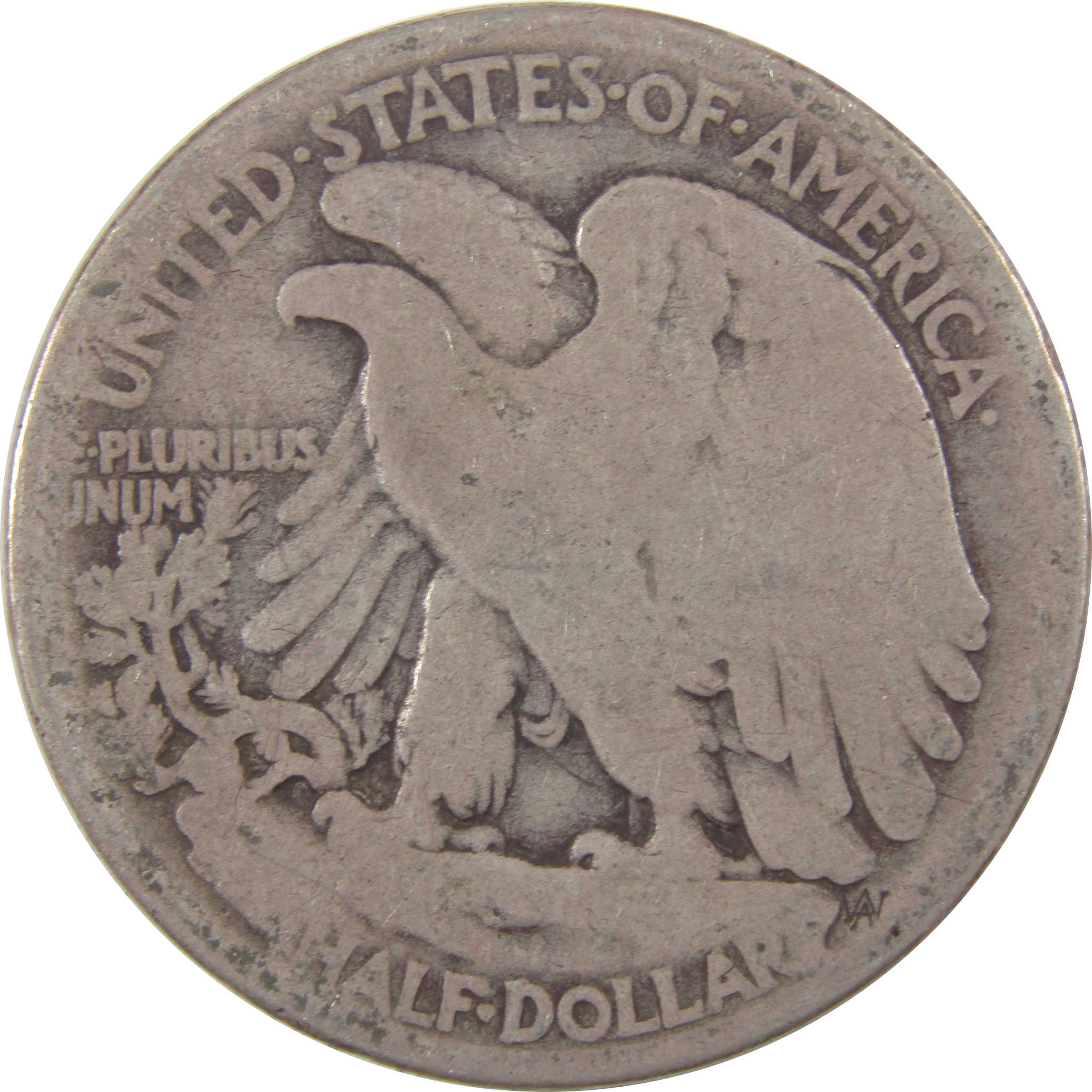 1916 D Liberty Walking Half Dollar AG About Good Silver SKU:I18829