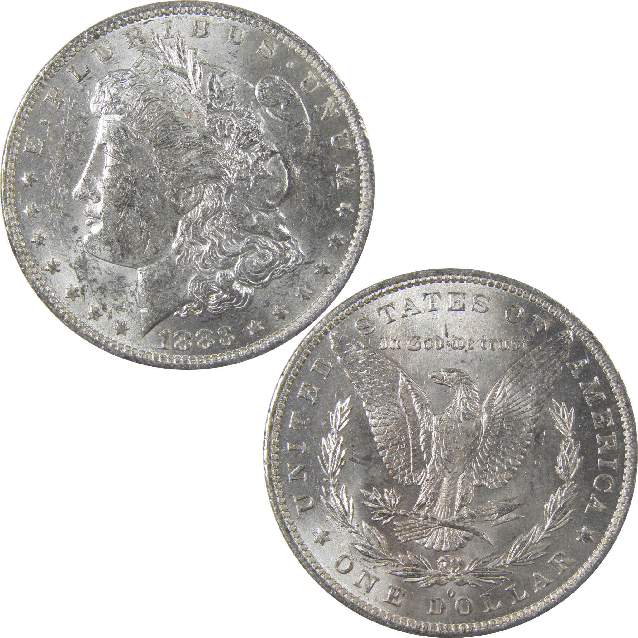 1883 O Morgan Silver Dollar Uncirculated Mint State Toned SKU:I24868