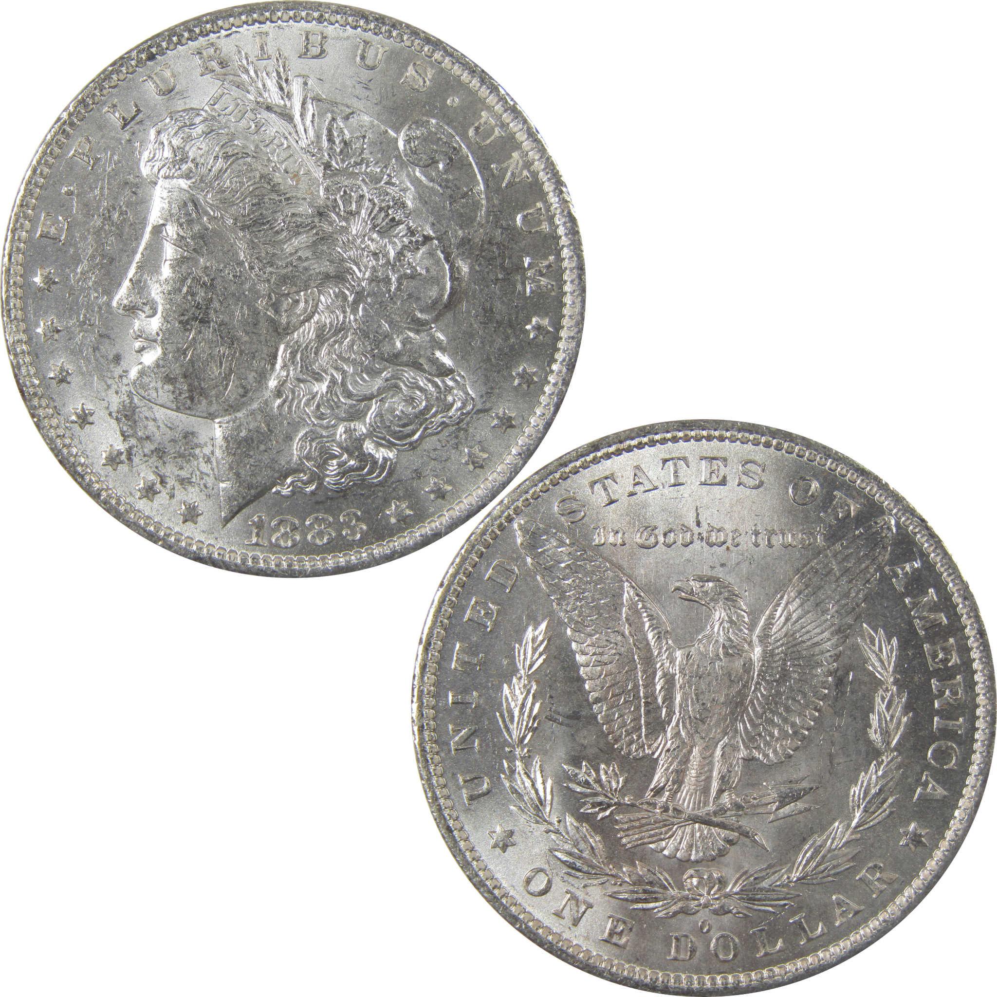 1883 O Morgan Silver Dollar Uncirculated Mint State Toned SKU:I24868