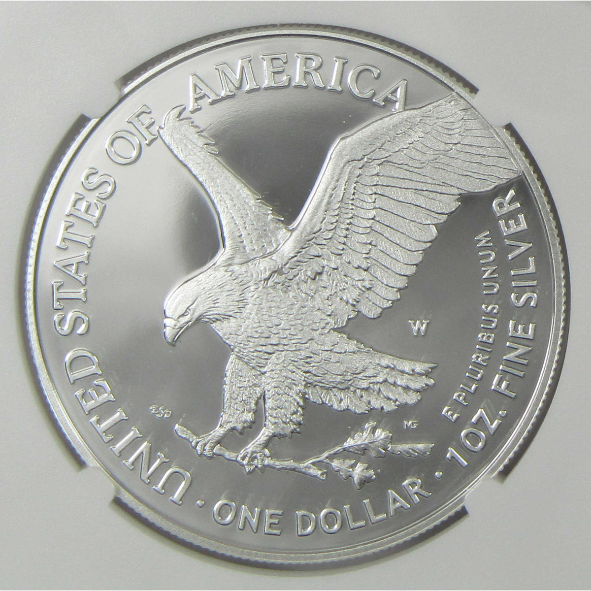 2025 W American Silver Eagle Laser-Engraved Privy Mark PF 70 UCAM NGC