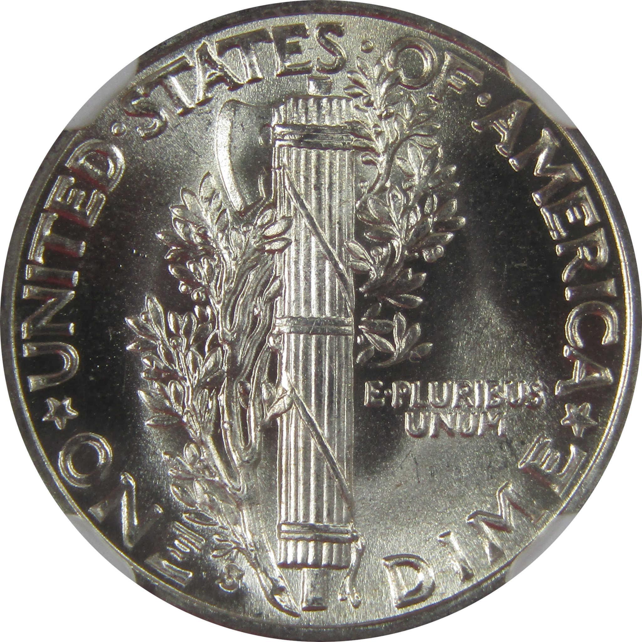 1937 S Mercury Dime MS 66 FB NGC Silver Uncirculated SKU:I23190