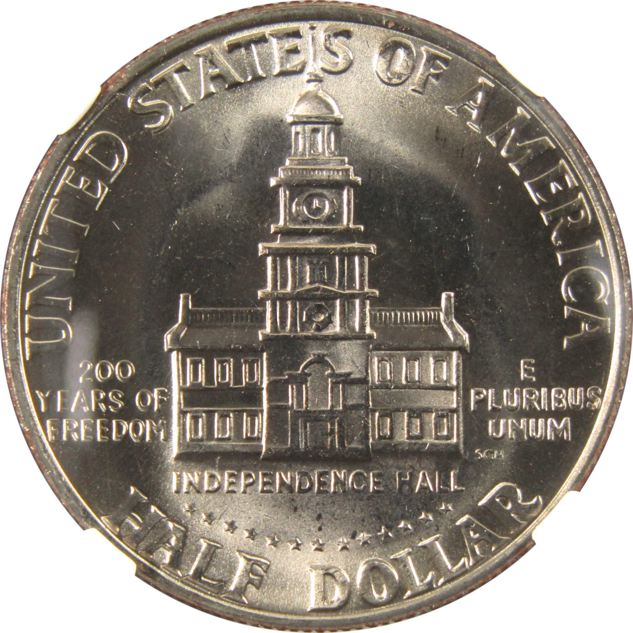 1976 D Kennedy Bicentennial 50c MS 67 NGC Clad Unc SKU:I9795