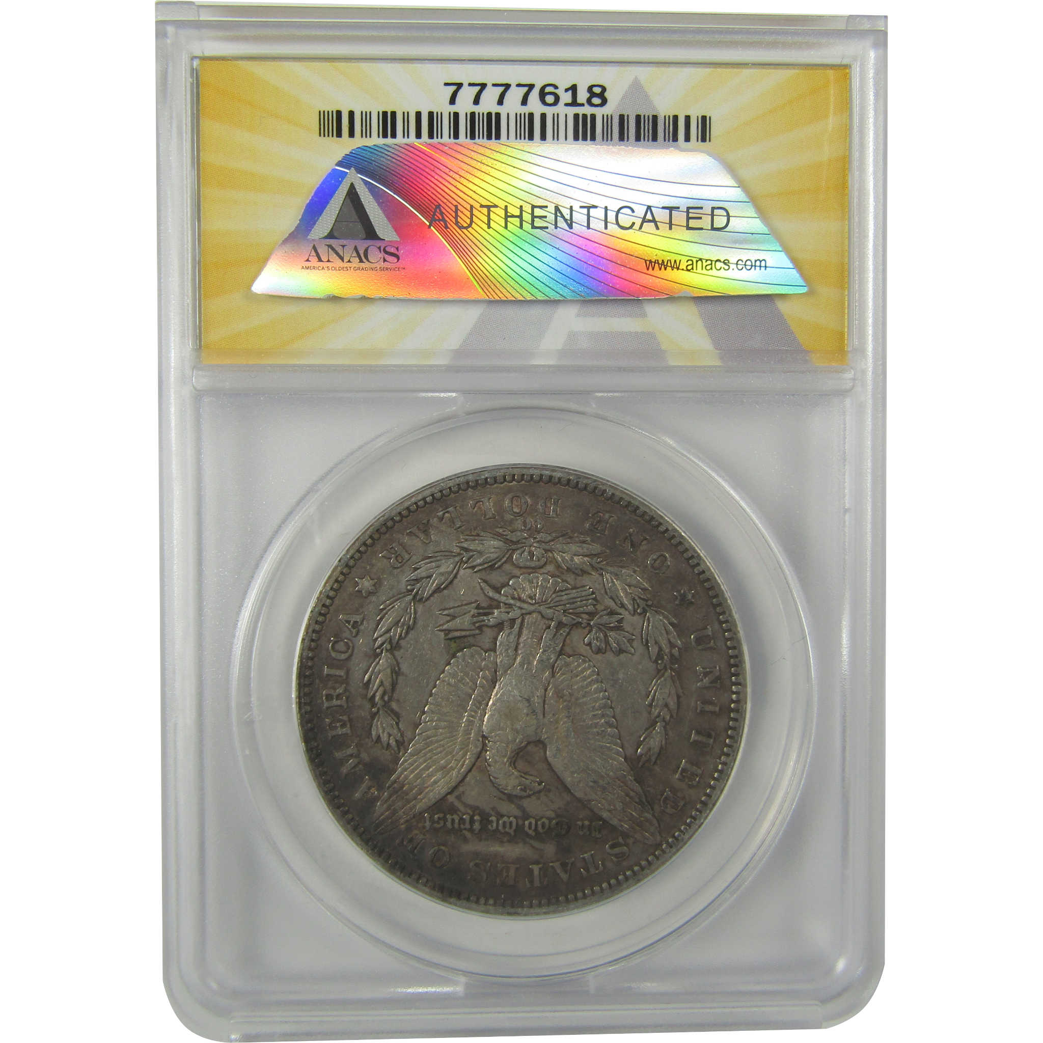 1891 CC Morgan Dollar EF 45 Details ANACS Silver $1 Coin SKU:I21338 - Morgan coin - Morgan silver dollar - Morgan silver dollar for sale - Profile Coins & Collectibles