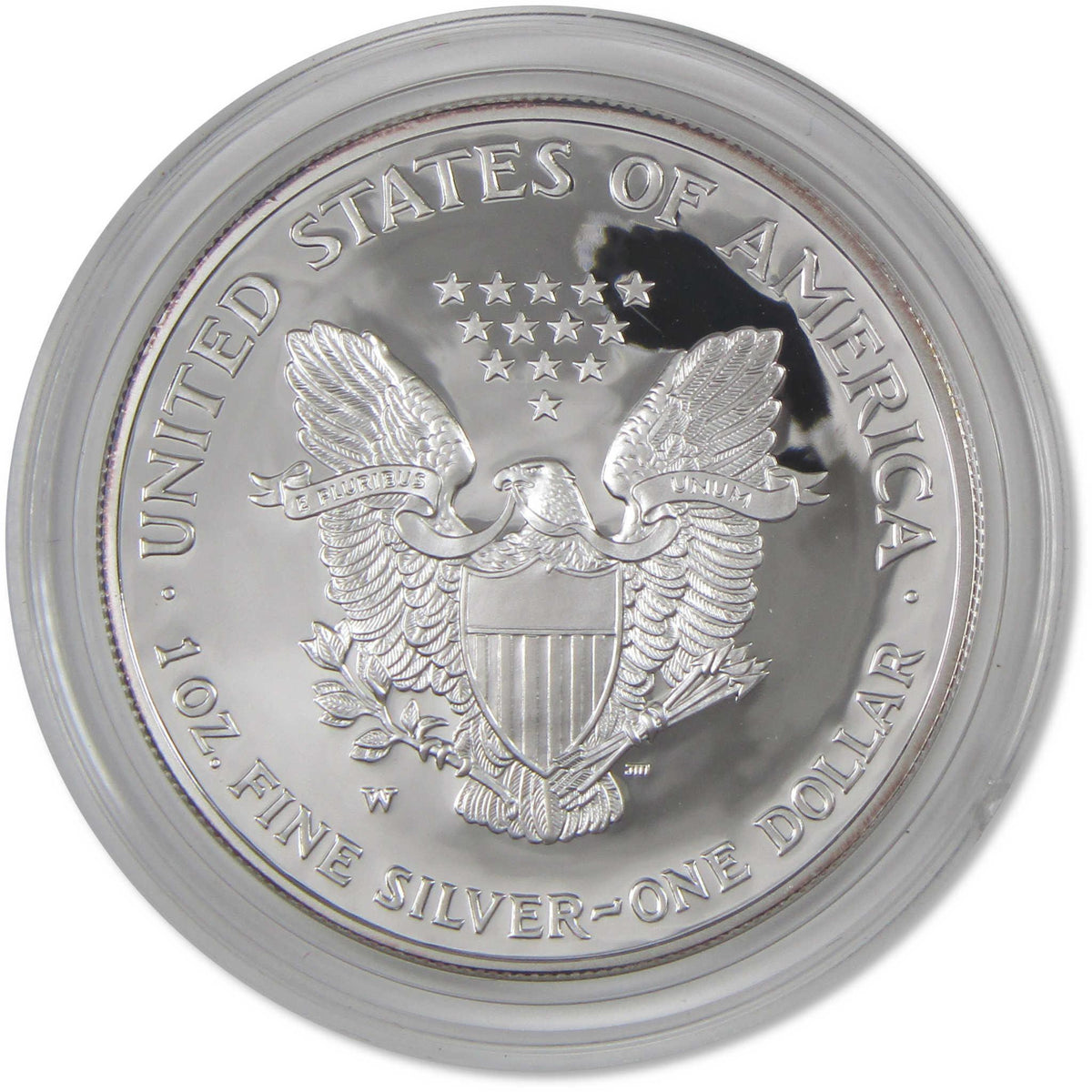 2002 W American Silver Eagle Proof $1 Coin Collectible OGP COA