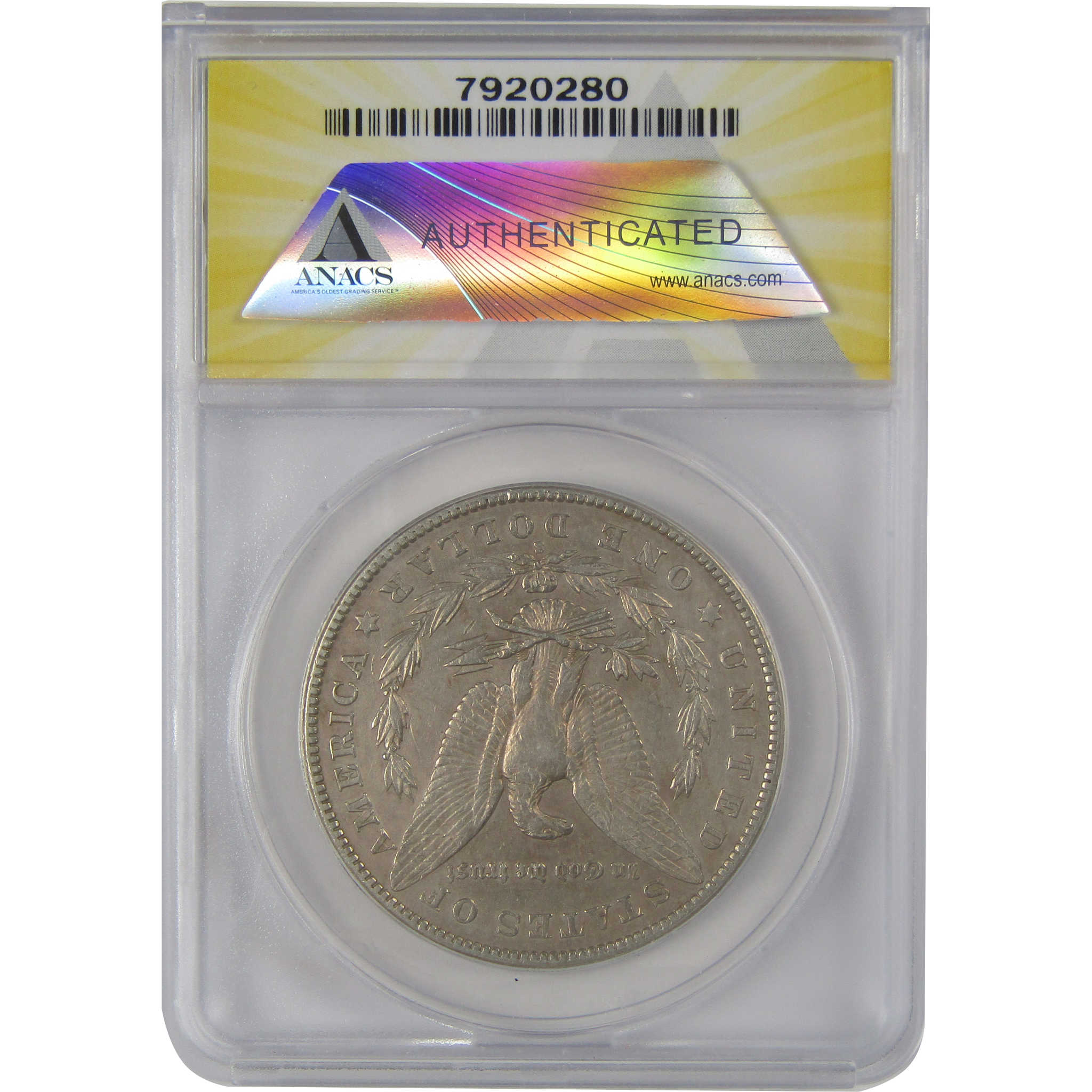 1901 S Morgan Dollar AU 50 Details ANACS Silver $1 Coin SKU:CP173 - Morgan coin - Morgan silver dollar - Morgan silver dollar for sale - Profile Coins & Collectibles