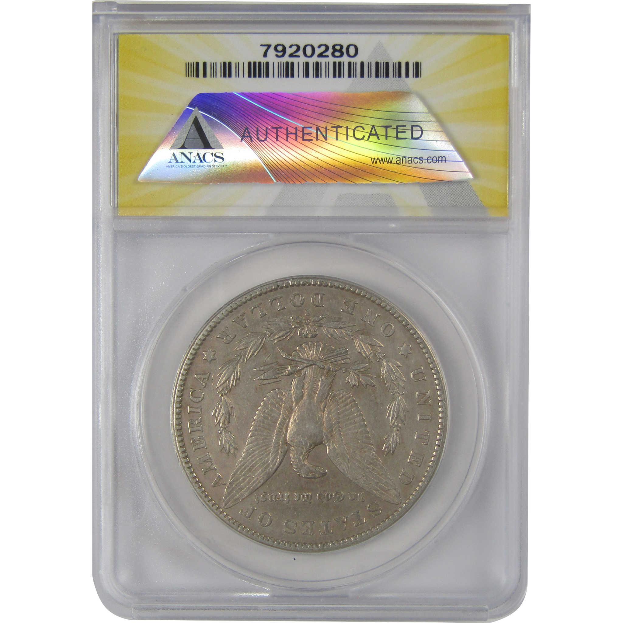 1901 S Morgan Dollar AU 50 Details ANACS Silver $1 Coin SKU:CP173 - Morgan coin - Morgan silver dollar - Morgan silver dollar for sale - Profile Coins & Collectibles