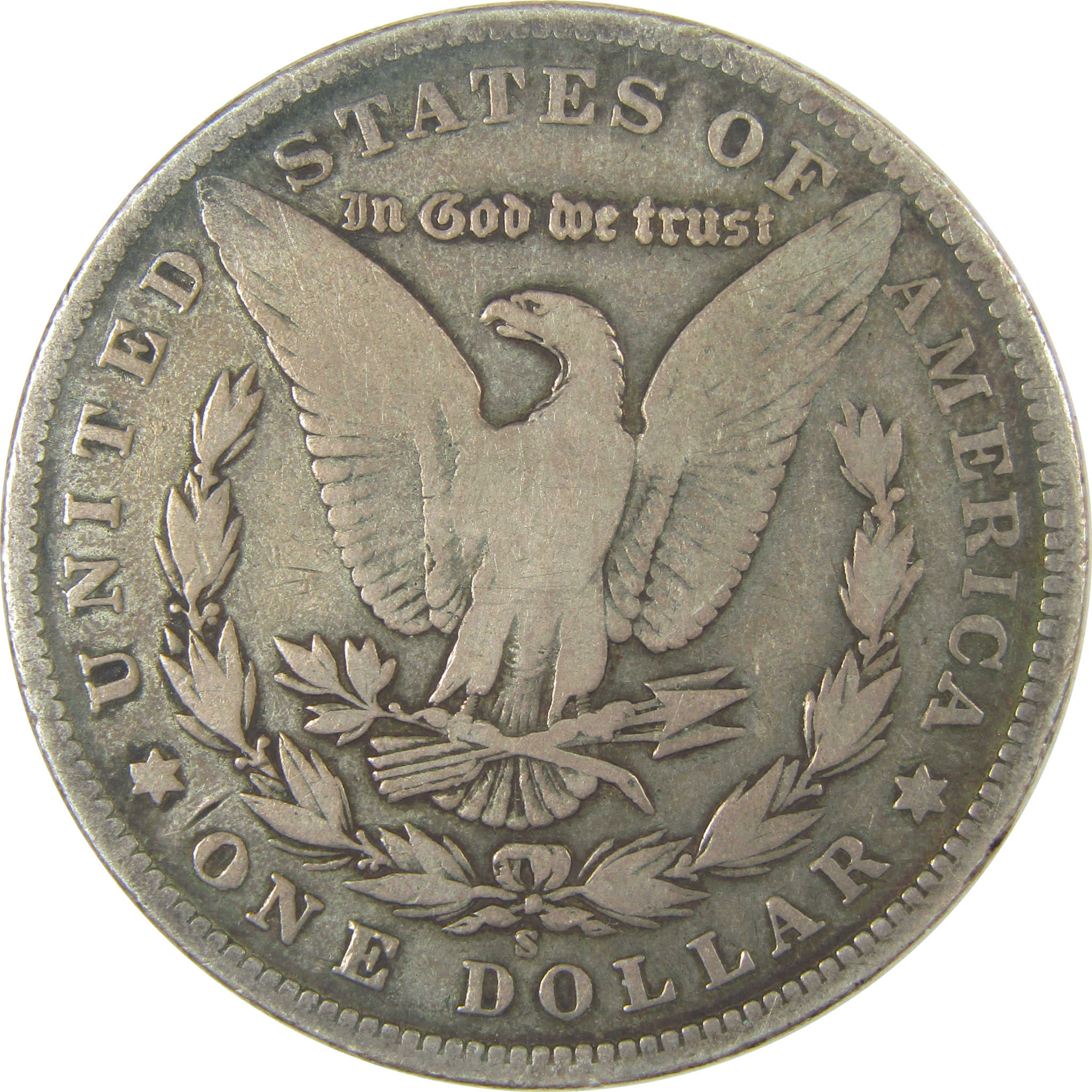 1903 S Morgan Dollar VG Very Good Silver $1 Coin SKU:CPC0970 - Morgan coin - Morgan silver dollar - Morgan silver dollar for sale - Profile Coins & Collectibles