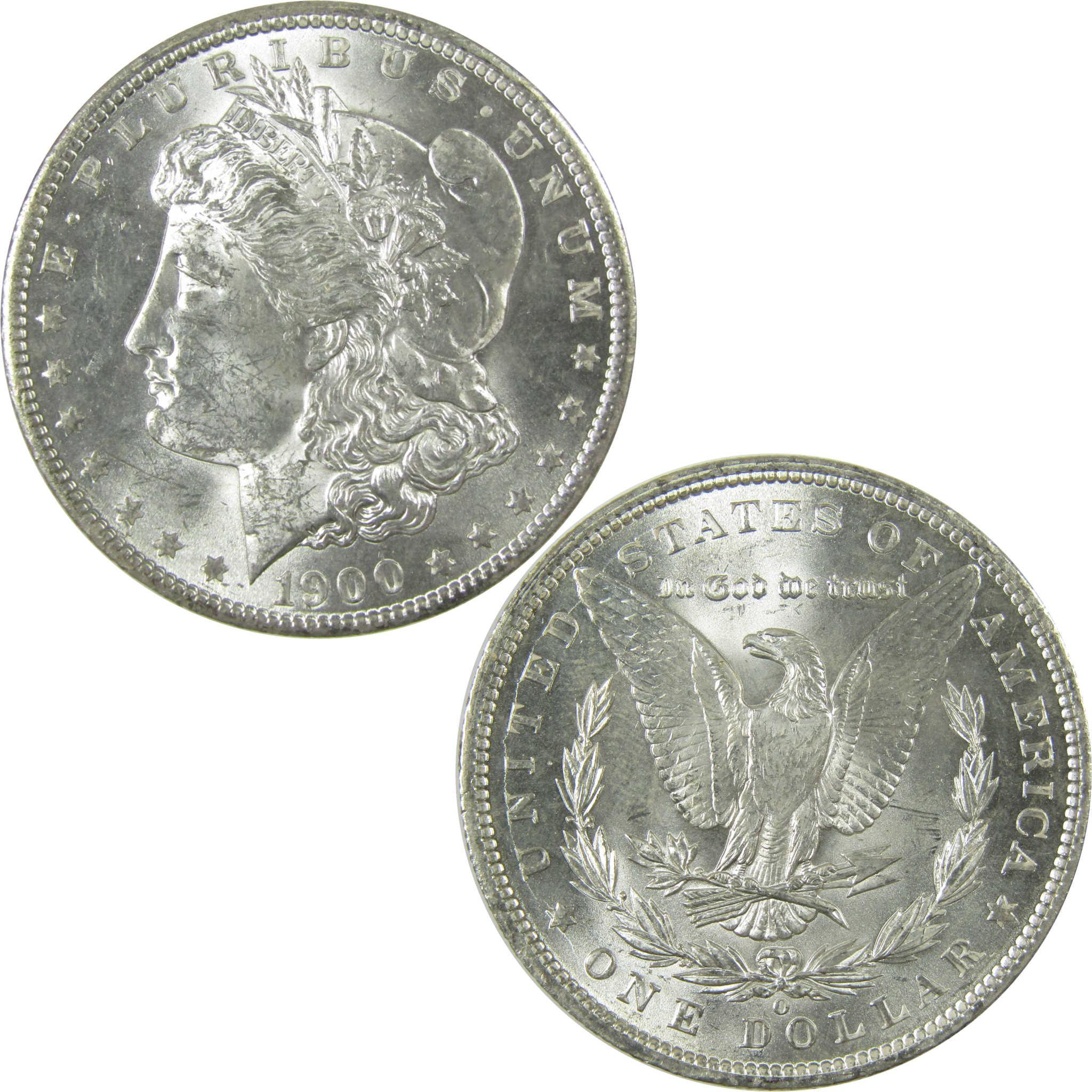 1900 O Morgan Silver Dollar Uncirculated Mint State $1 Coin SKU:I27748 - Morgan coin - Morgan silver dollar - Morgan silver dollar for sale - Profile Coins & Collectibles
