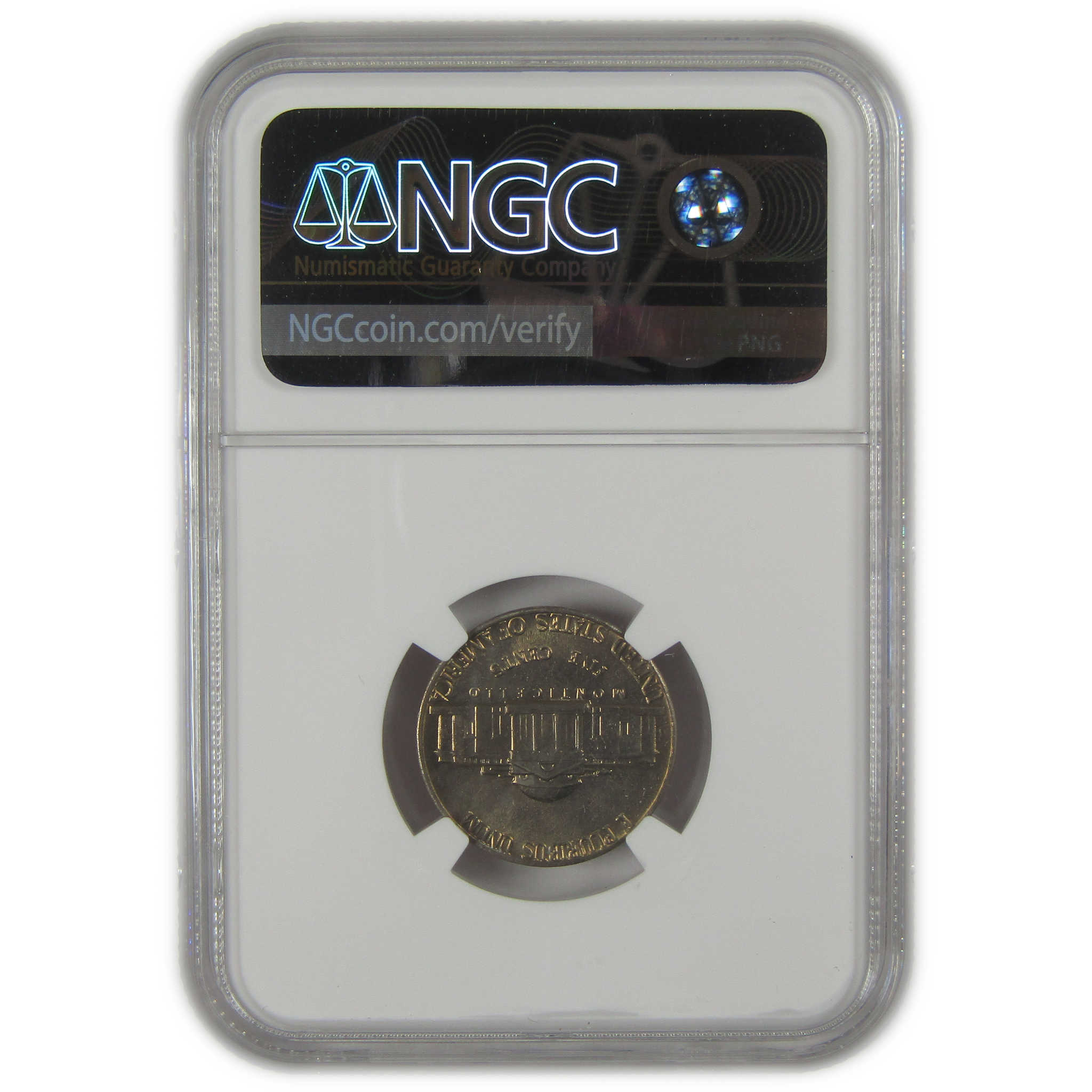 1971 Jefferson Nickel MS 66 5FS NGC Original Bag Fragment SKU:I23486