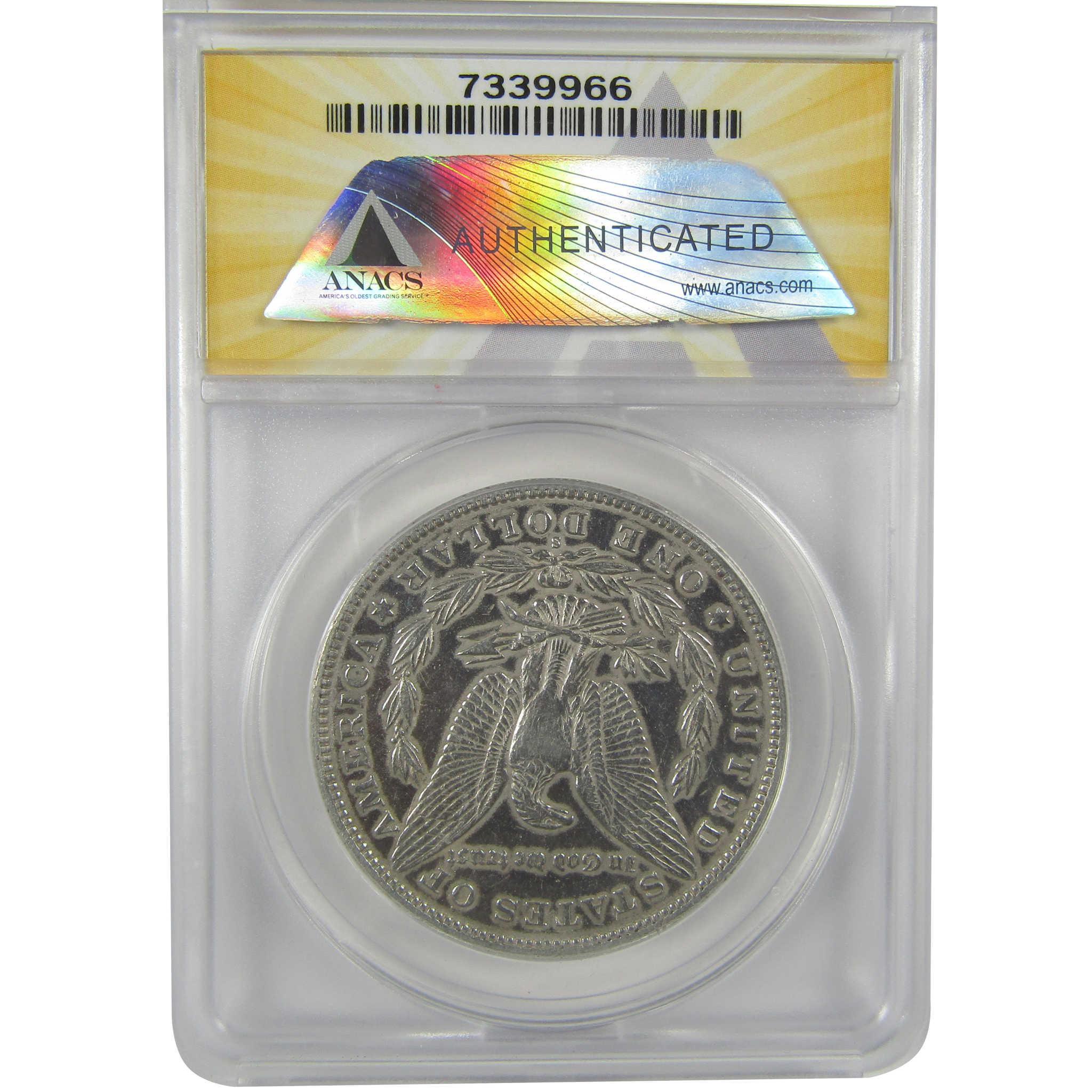 1892 S Morgan Dollar AU 50 Details ANACS Silver $1 Coin SKU:I21359 - Morgan coin - Morgan silver dollar - Morgan silver dollar for sale - Profile Coins & Collectibles