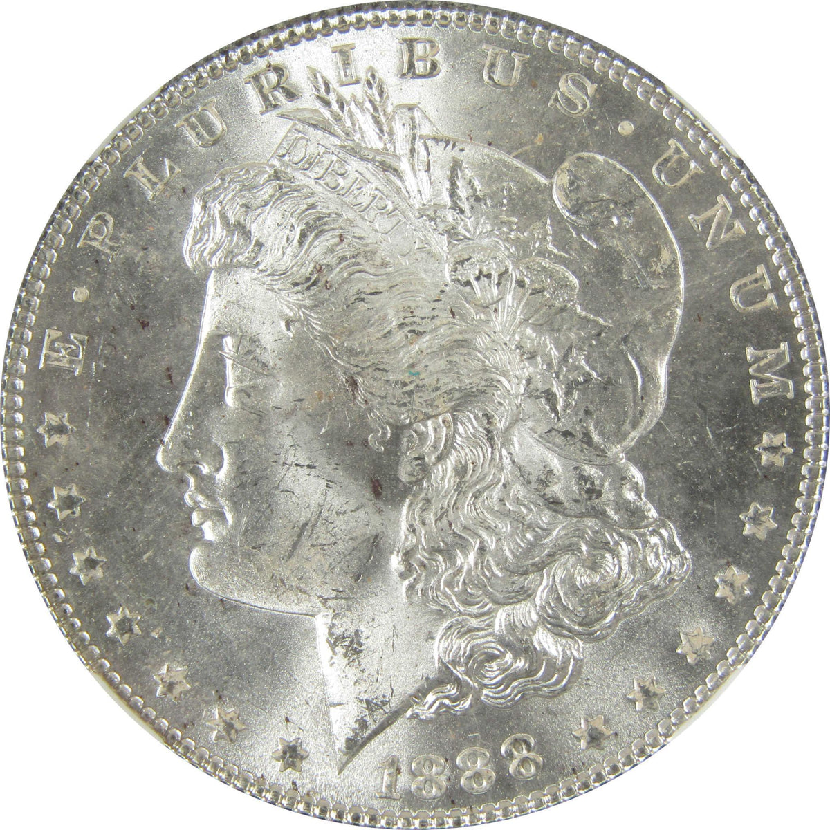 1888 Morgan Silver Dollar MS 64 NGC Uncirculated $1 Coin SKU:CP467 - Morgan coin - Morgan silver dollar - Morgan silver dollar for sale - Profile Coins & Collectibles